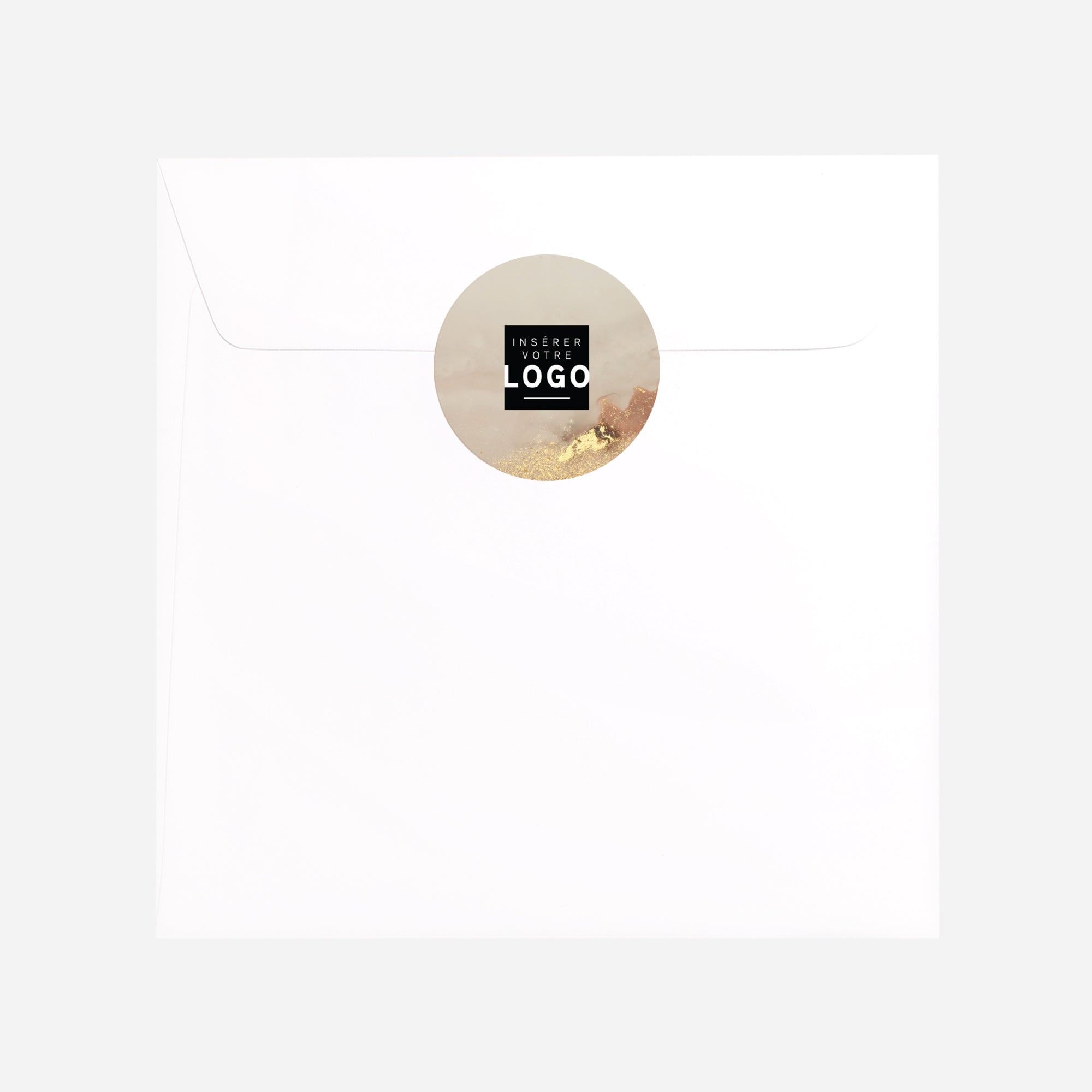 Pigments d’Or | Vœux professionnels • Sticker • Rond photo N° 3