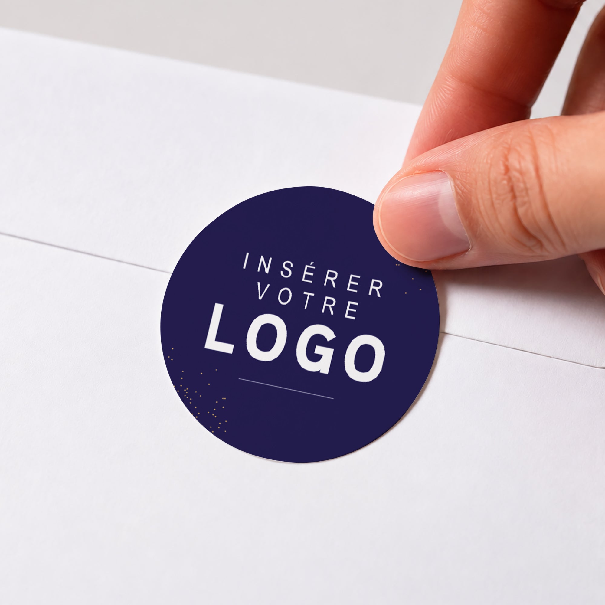Paillettes d’Or 2027 | Vœux professionnels • Sticker • Rond photo N° 1