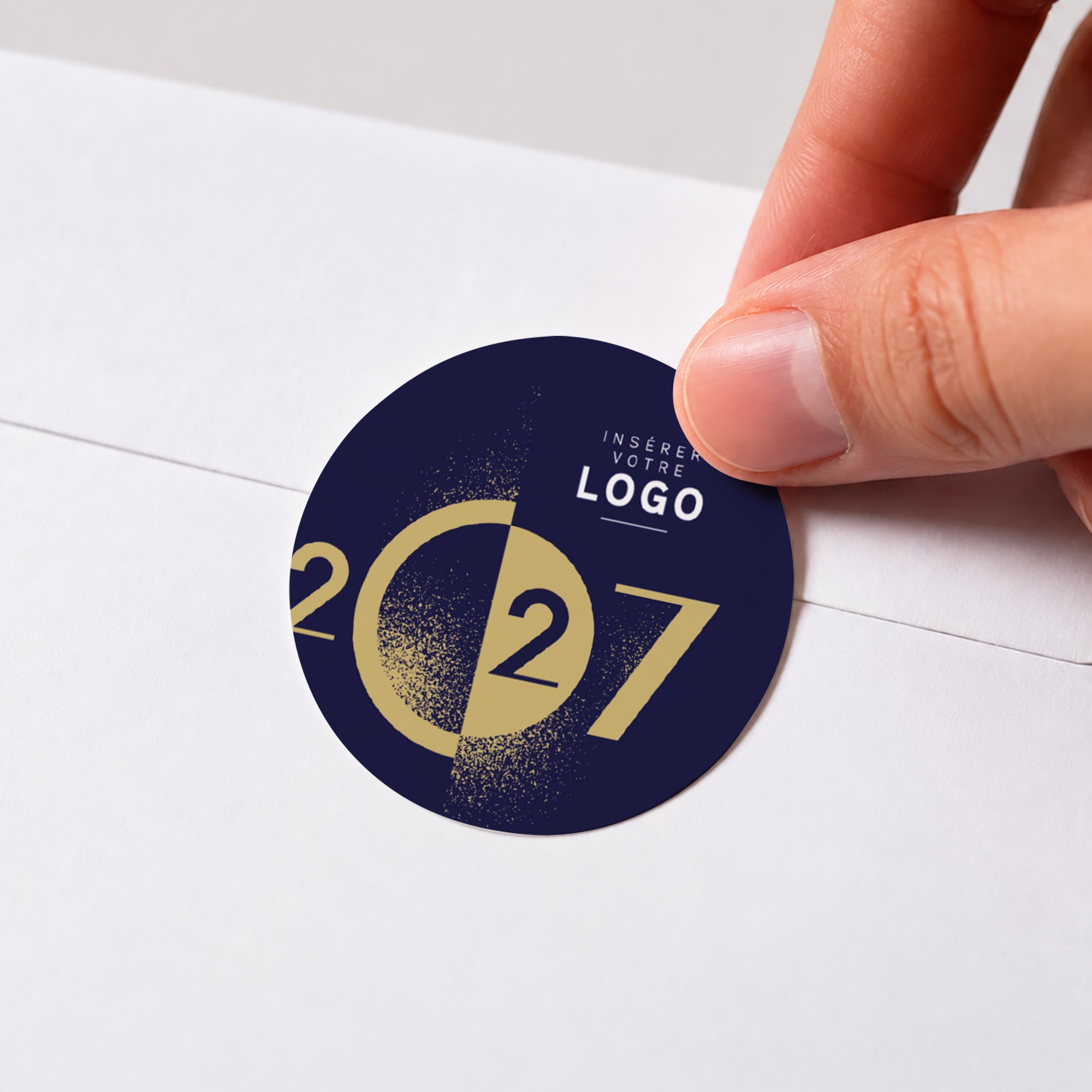 Sable d'Or | Vœux professionnels • Sticker • Rond photo N° 1
