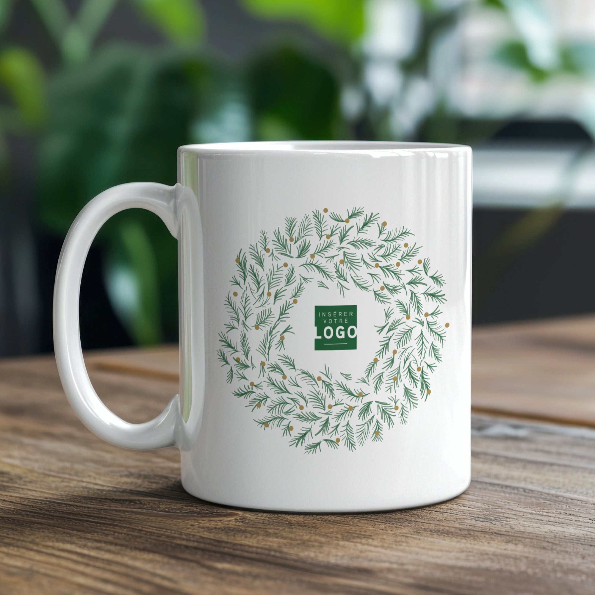 Winter’s crown | Vœux professionnels • Mug • Ø 8 x 9,5 cm photo N° 1