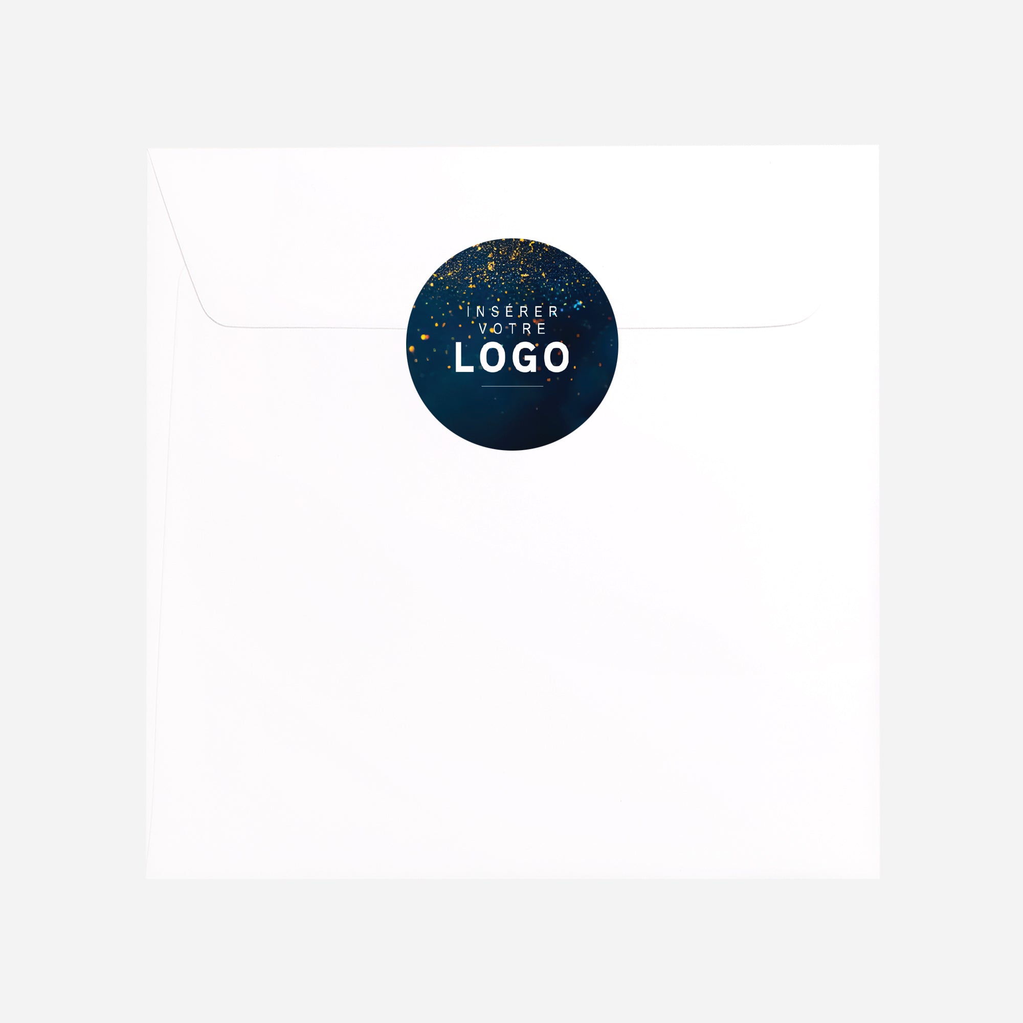 Éclats Nocturnes | Vœux professionnels • Sticker • Rond photo N° 3