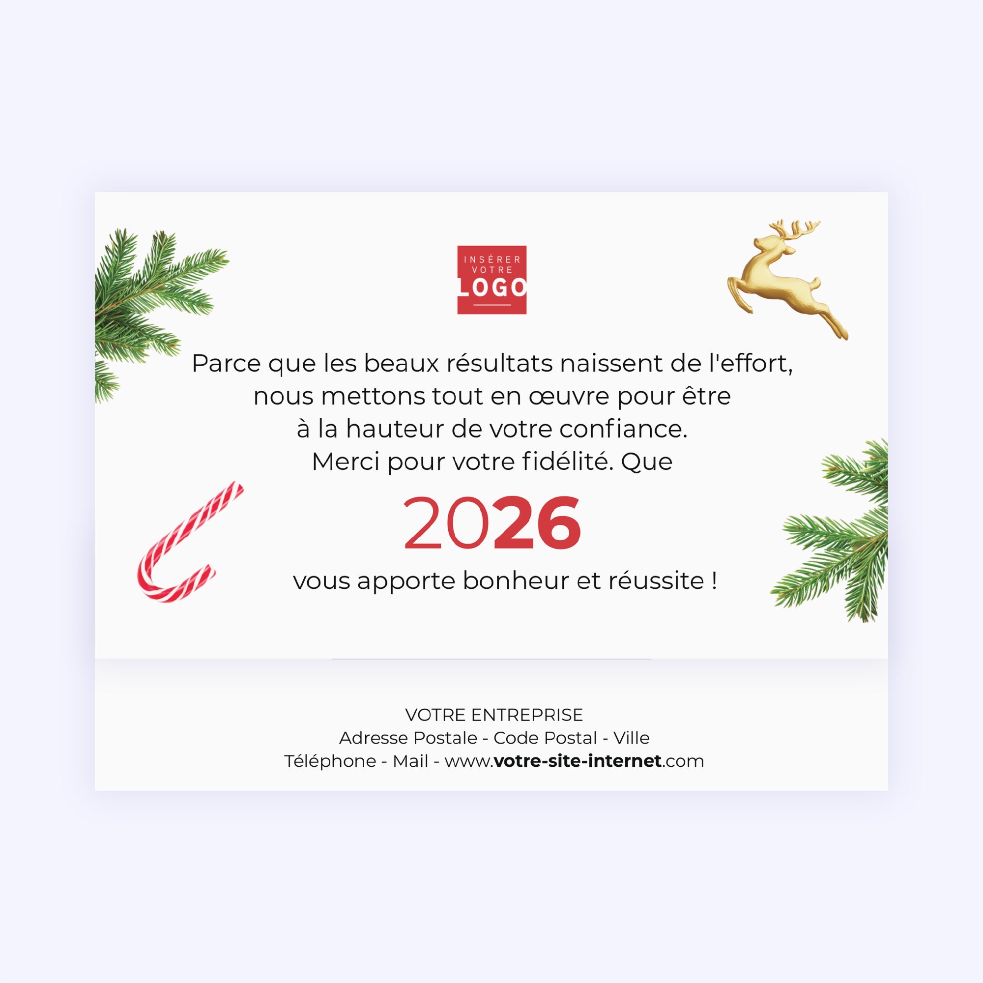 L’Esprit des Fêtes | Vœux professionnels • Carte chocolats • Maxim's de Paris photo N° 4