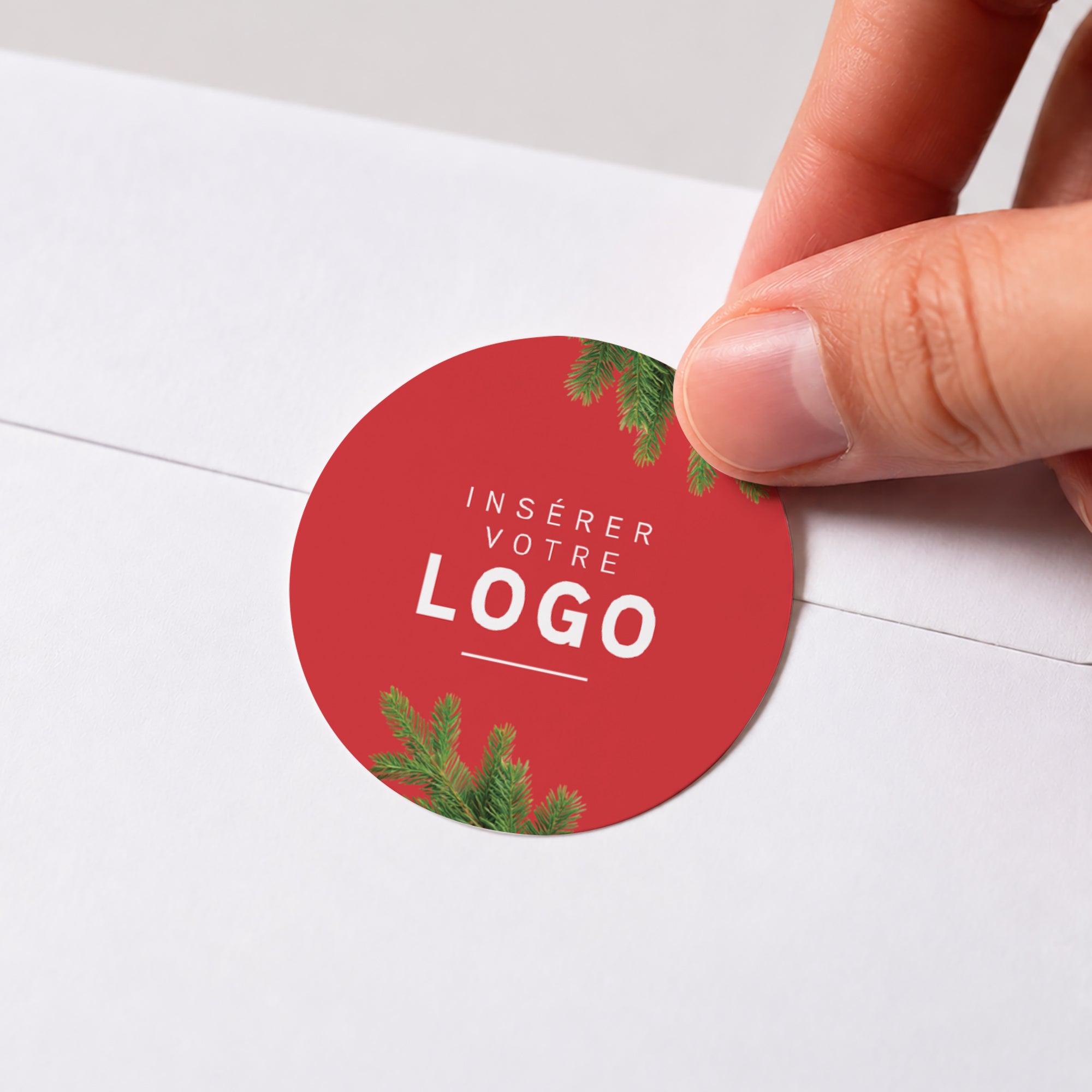 L’Esprit des Fêtes | Vœux professionnels • Sticker • Rond photo N° 1