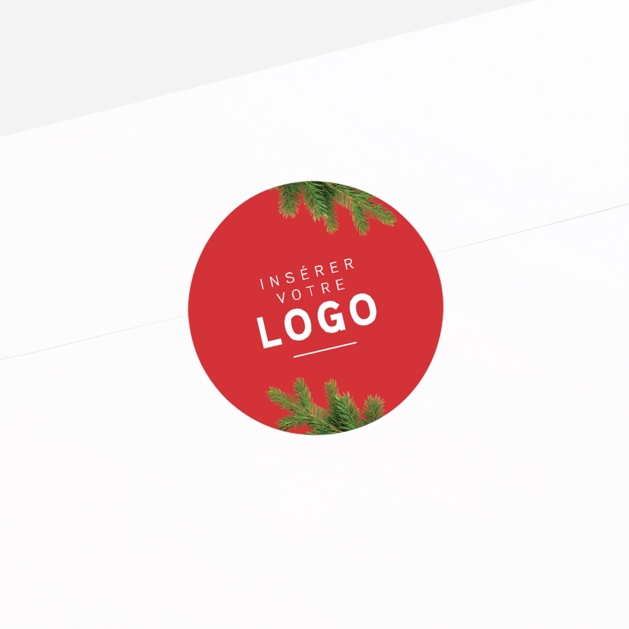 L’Esprit des Fêtes | Vœux professionnels • Sticker • Rond photo N° 2