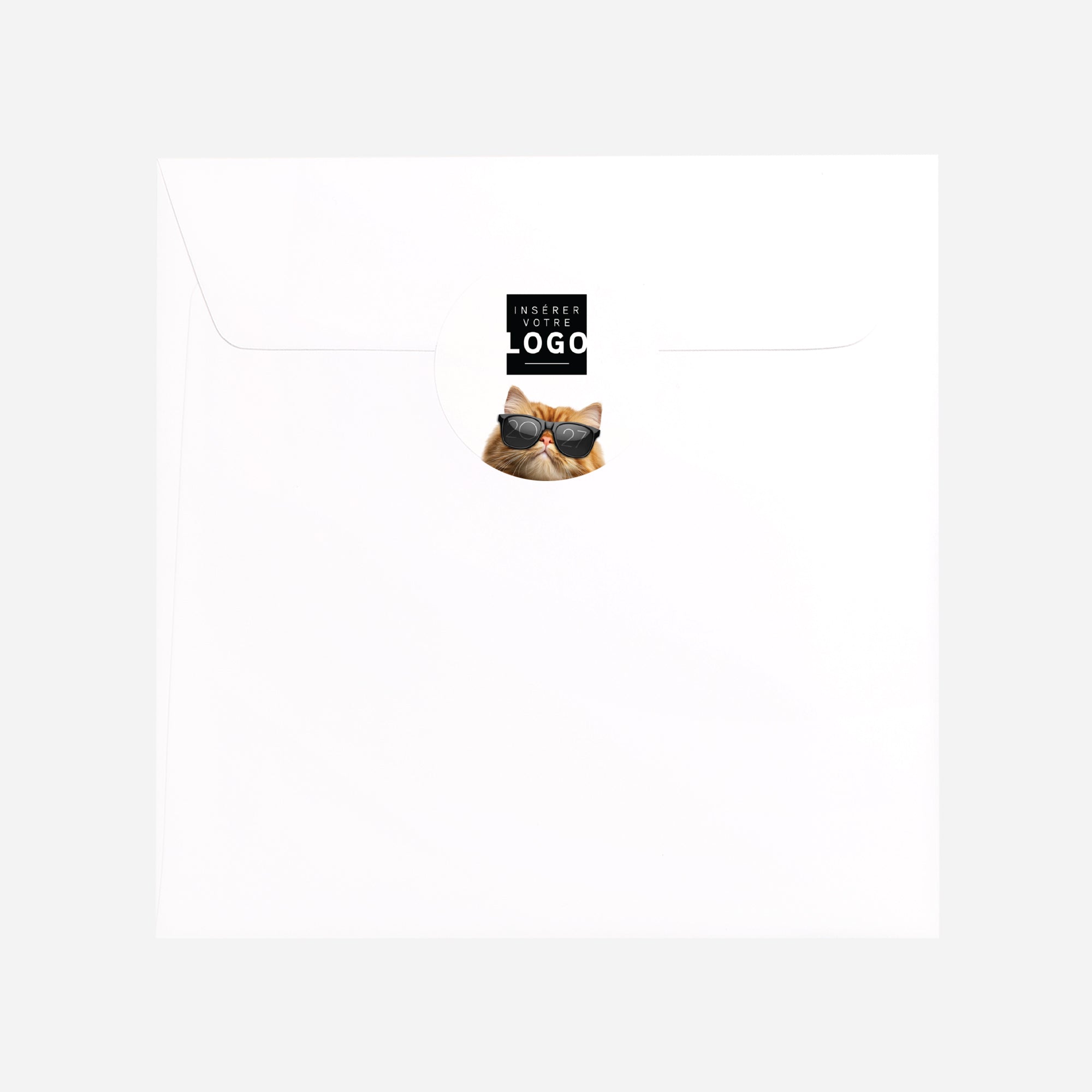 Objectif 2027 | Vœux professionnels • Sticker • Rond photo N° 3