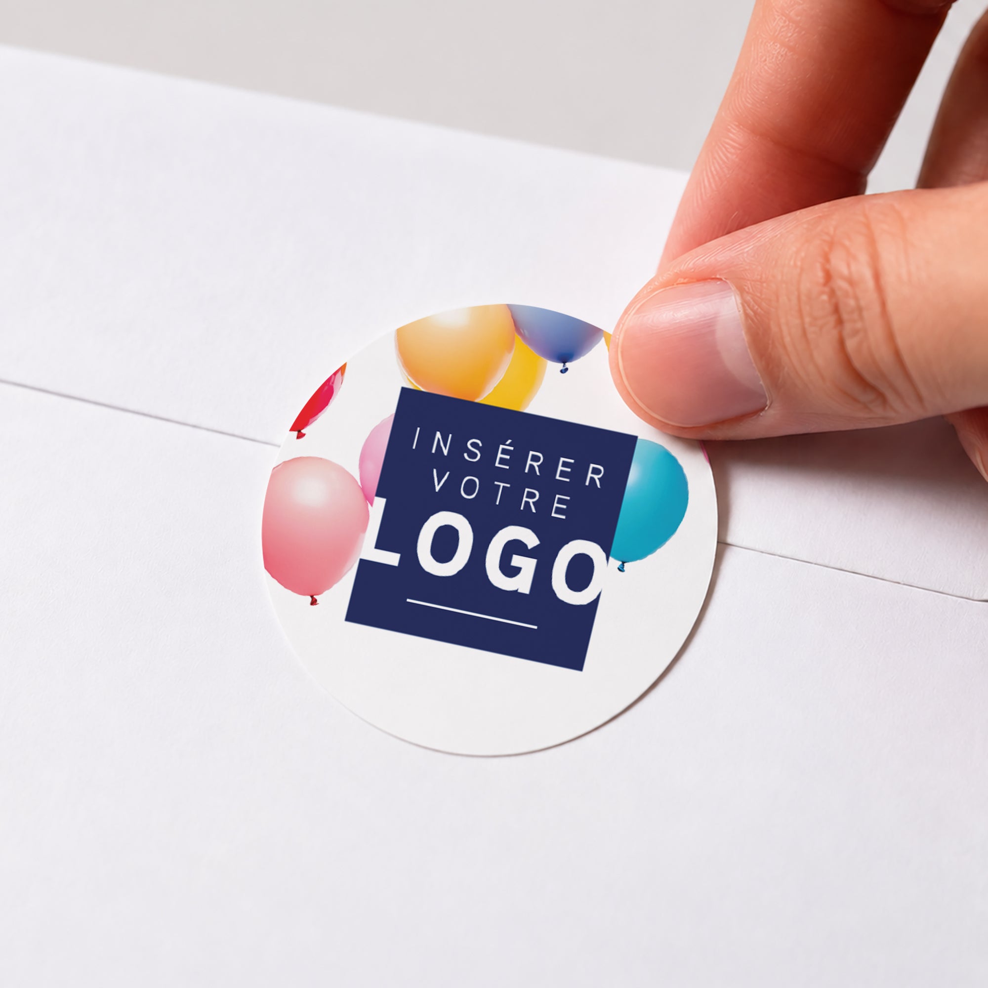 Cap sur l’Impossible | Vœux professionnels • Sticker • Rond photo N° 1