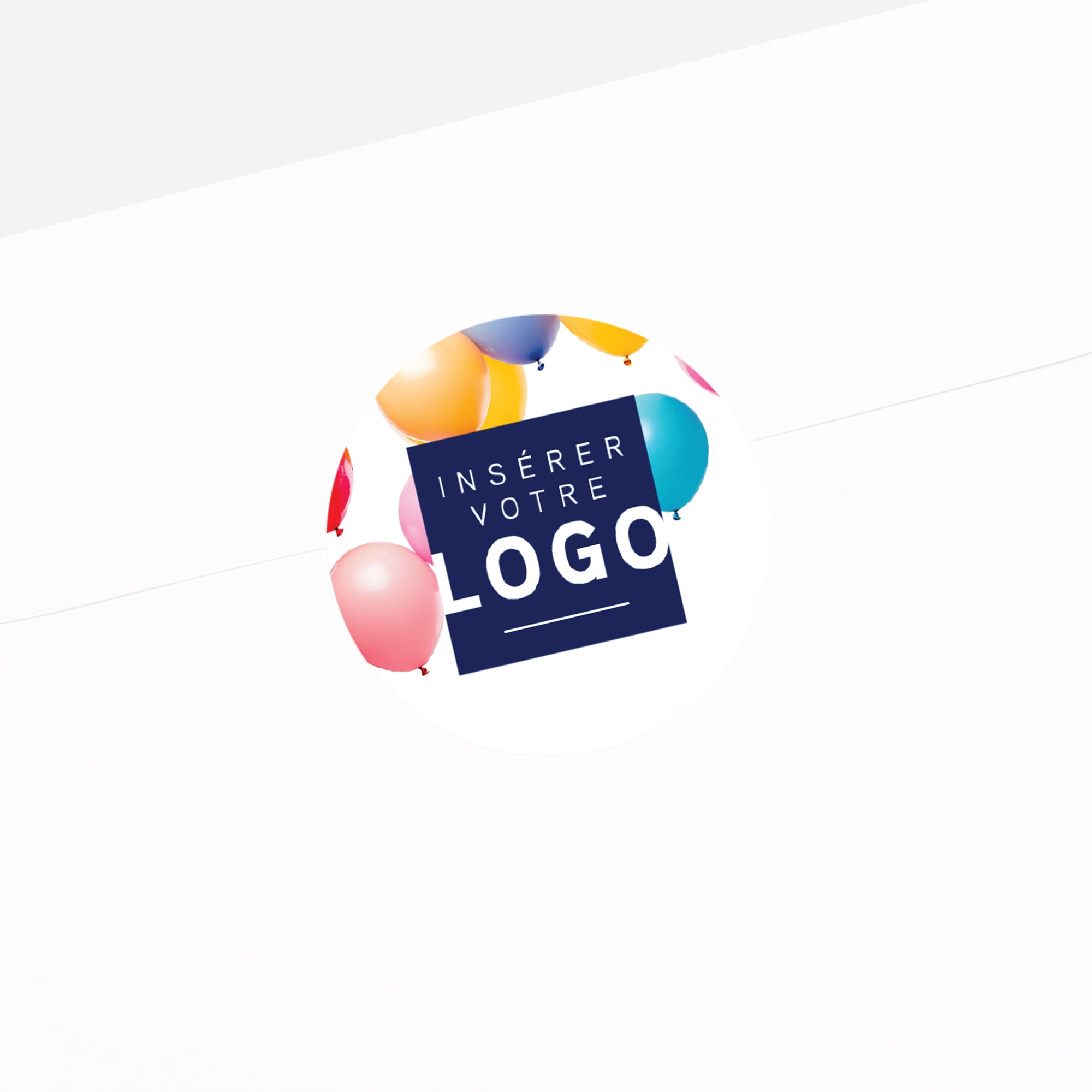 Cap sur l’Impossible | Vœux professionnels • Sticker • Rond photo N° 2