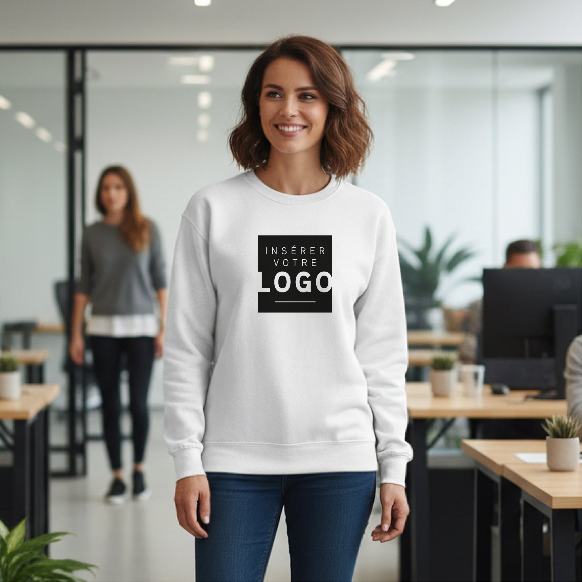 Essentiels Pro | Vœux professionnels • Sweatshirt femme • Recto photo N° 1