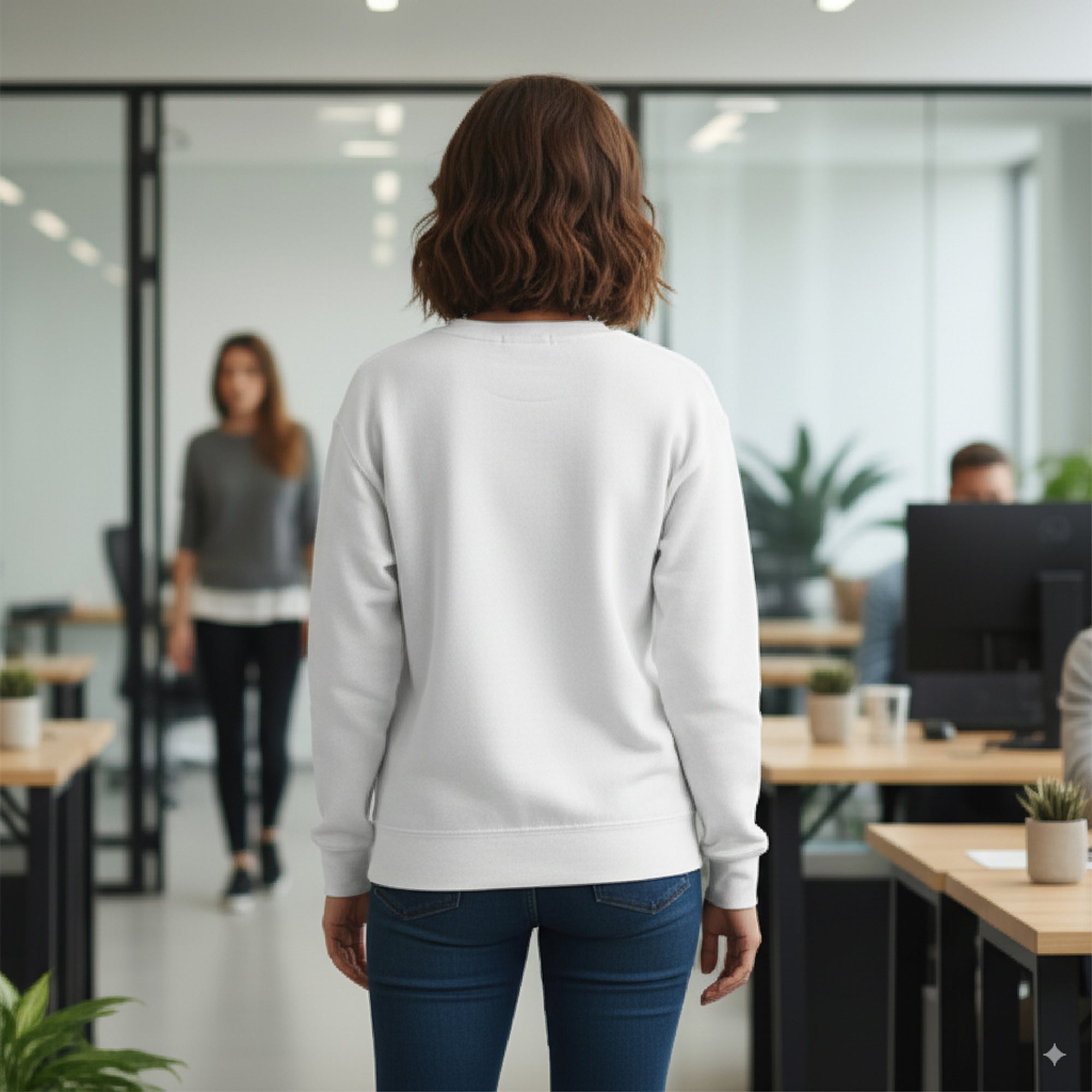 Essentiels Pro | Vœux professionnels • Sweatshirt femme • Recto photo N° 2