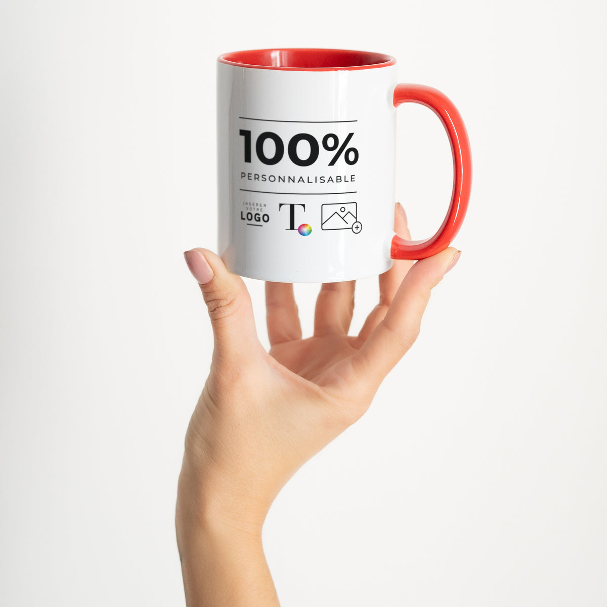 Essentiels Pro | Cadeau entreprise • Mug • Rouge photo N° 2