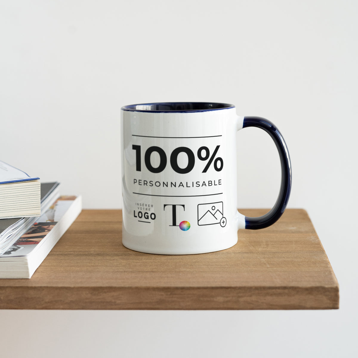 Essentiels Pro | Cadeau entreprise • Mug • Bleu photo N° 4