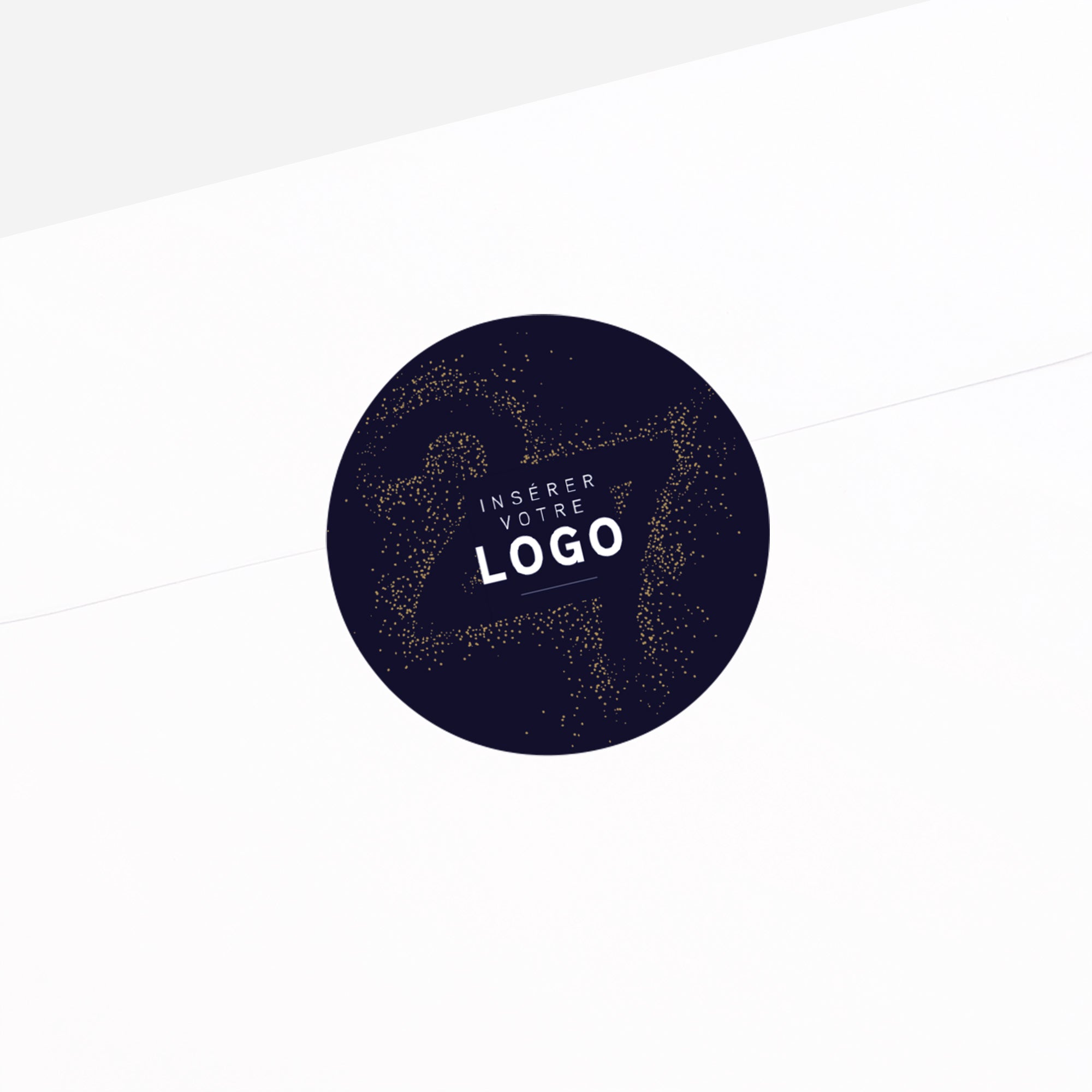 L' Avenir scintille | Vœux professionnels • Sticker • Rond photo N° 2