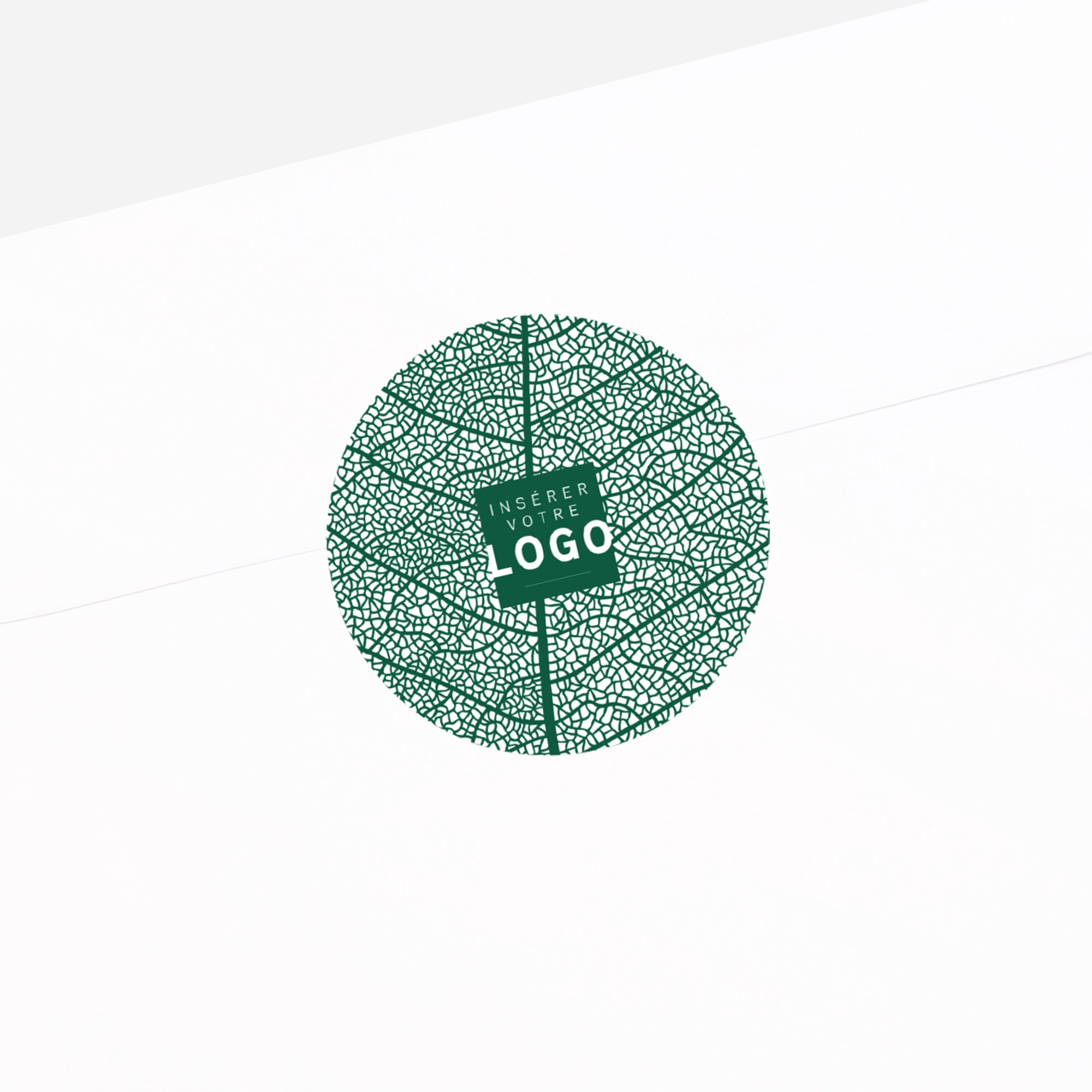 Chlorophylle | Vœux professionnels • Sticker • Rond photo N° 2