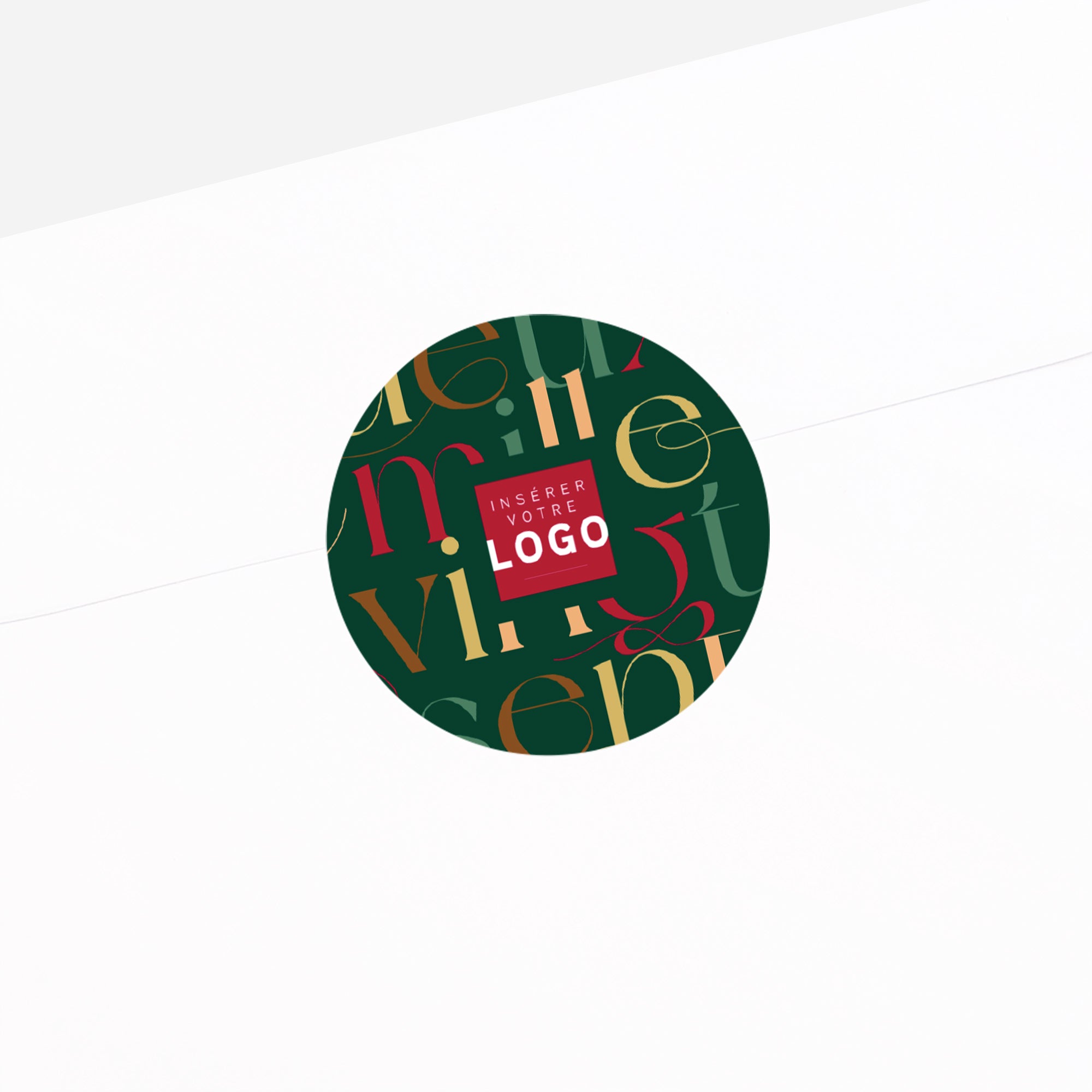 Vœux Créatifs | Vœux professionnels • Sticker • Rond photo N° 2