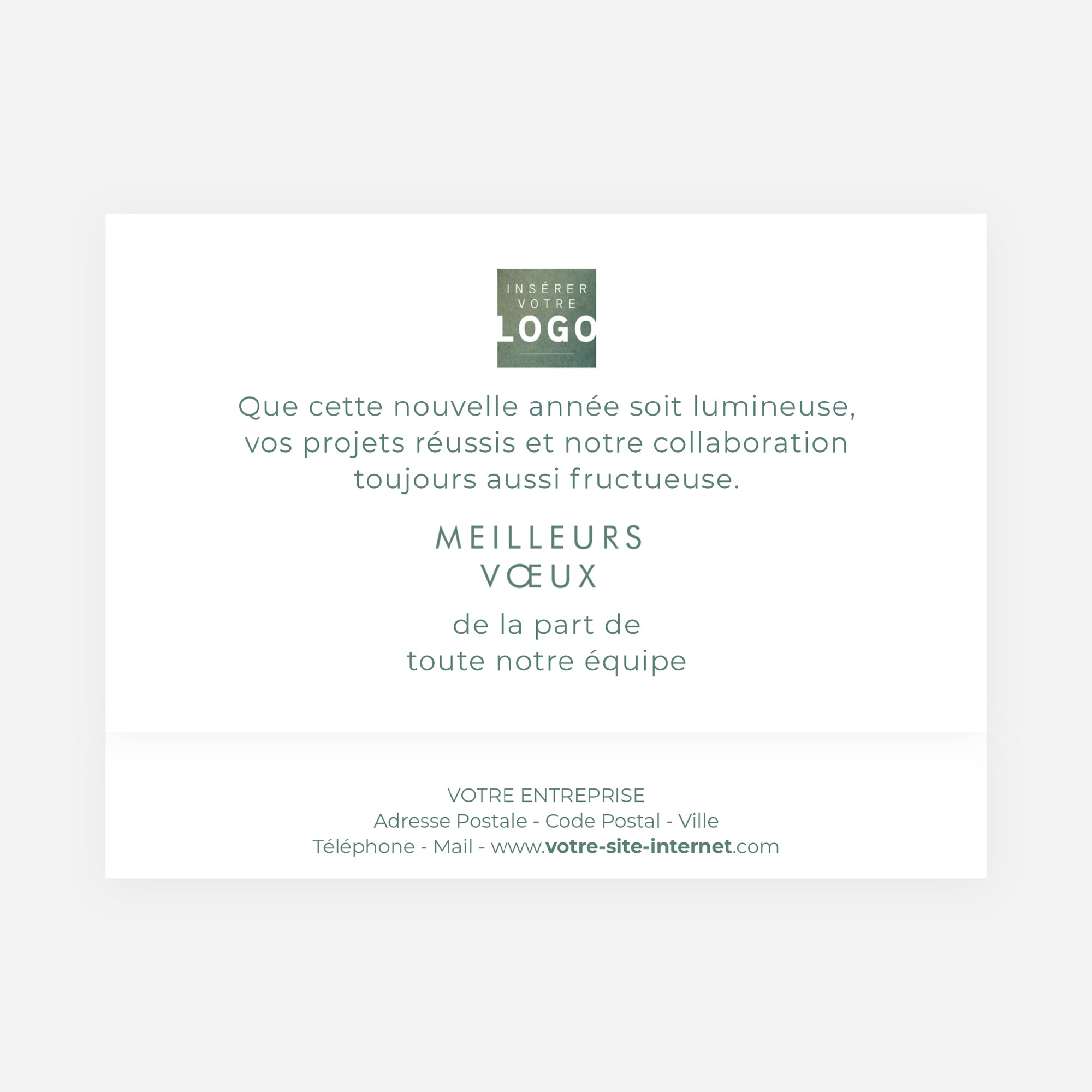 Céladon | Vœux professionnels • Boite chocolat personnalisée • Maxim's de Paris photo N° 4