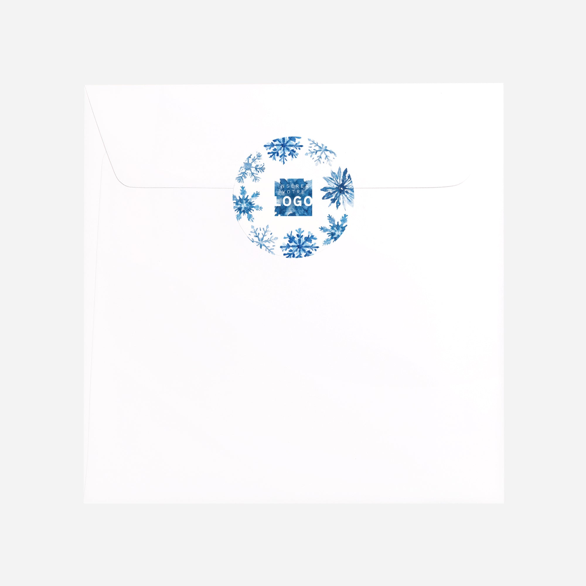 Givre Doré | Vœux professionnels • Sticker • Rond photo N° 3