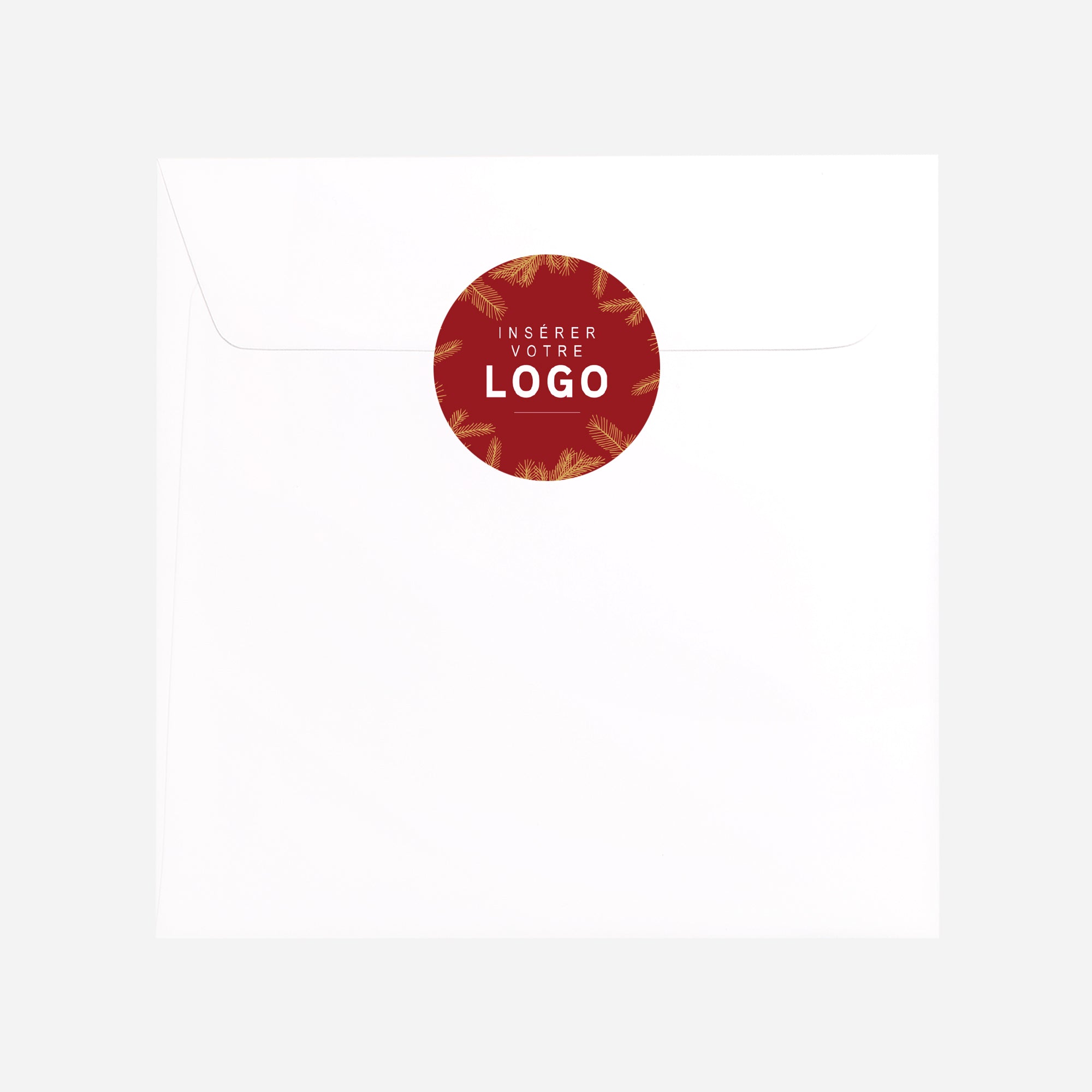 Écrin Végétal | Vœux professionnels • Sticker • Rond photo N° 3