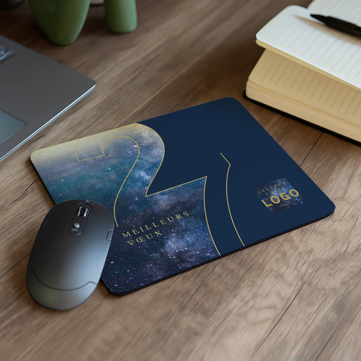 Infini Bleu | Cadeau entreprise • Tapis de souris • Rectangle photo N° 1