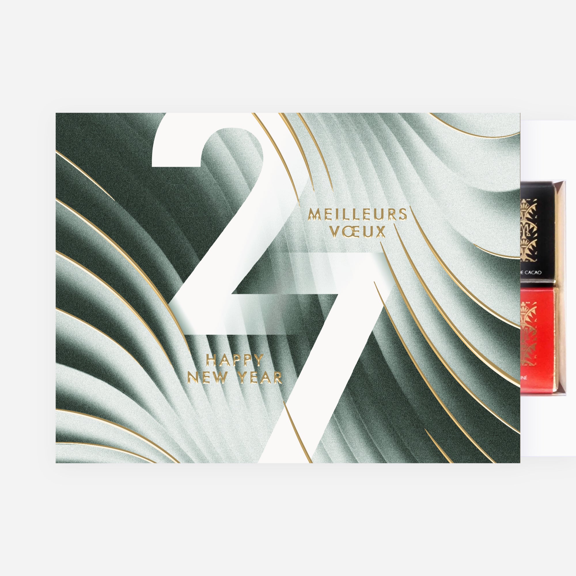 Ondes Graphiques | Vœux professionnels • Boite chocolat personnalisée • Chocolats Maxim's photo N° 2