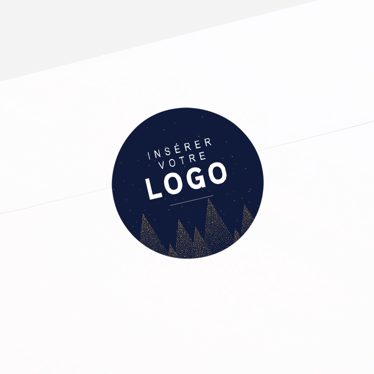 Forêt d’Or | Vœux professionnels • Sticker • Rond photo N° 2