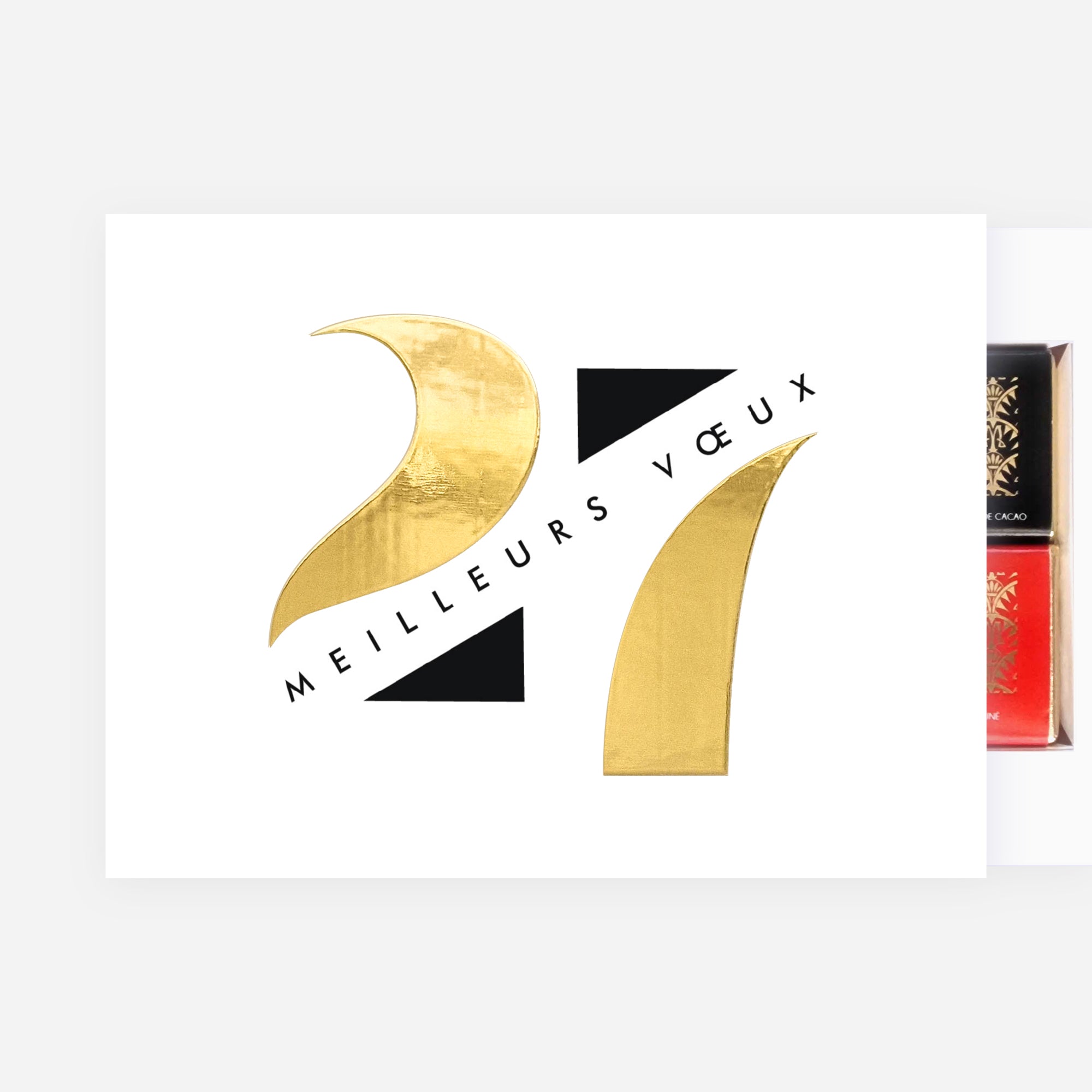 Allure Graphique | Vœux professionnels • Boite chocolat personnalisée • Chocolats Maxim's photo N° 2