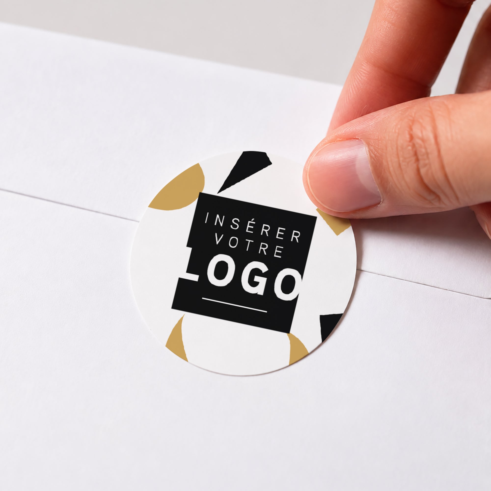 Allure Graphique | Vœux professionnels • Sticker • Rond photo N° 1