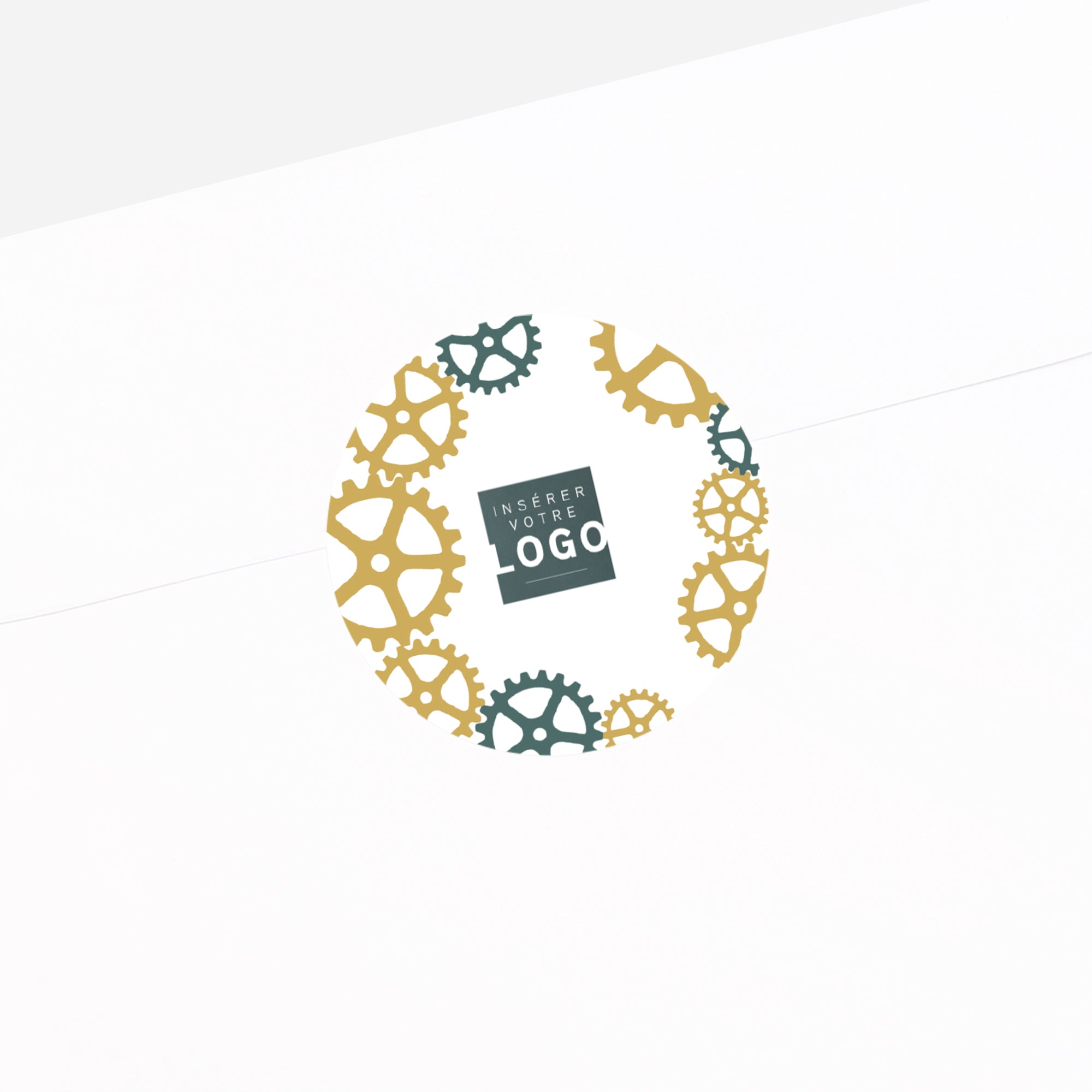Force Collective | Vœux professionnels • Sticker • Rond photo N° 2