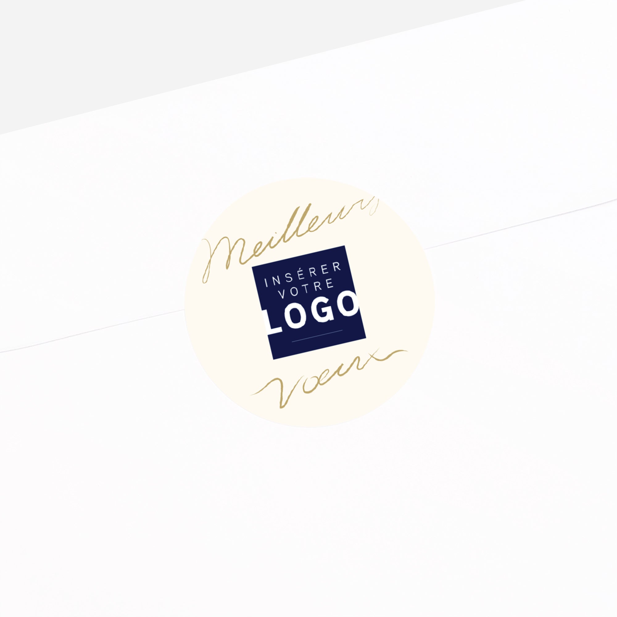 Confiance et ambition | Vœux professionnels • Sticker • Rond photo N° 2