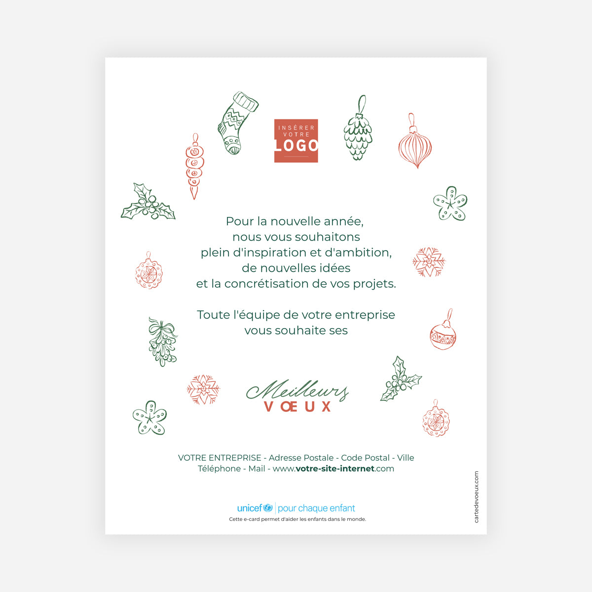 Petits bonheurs | Vœux professionnels • Carte virtuelle • eCard Image photo N° 1