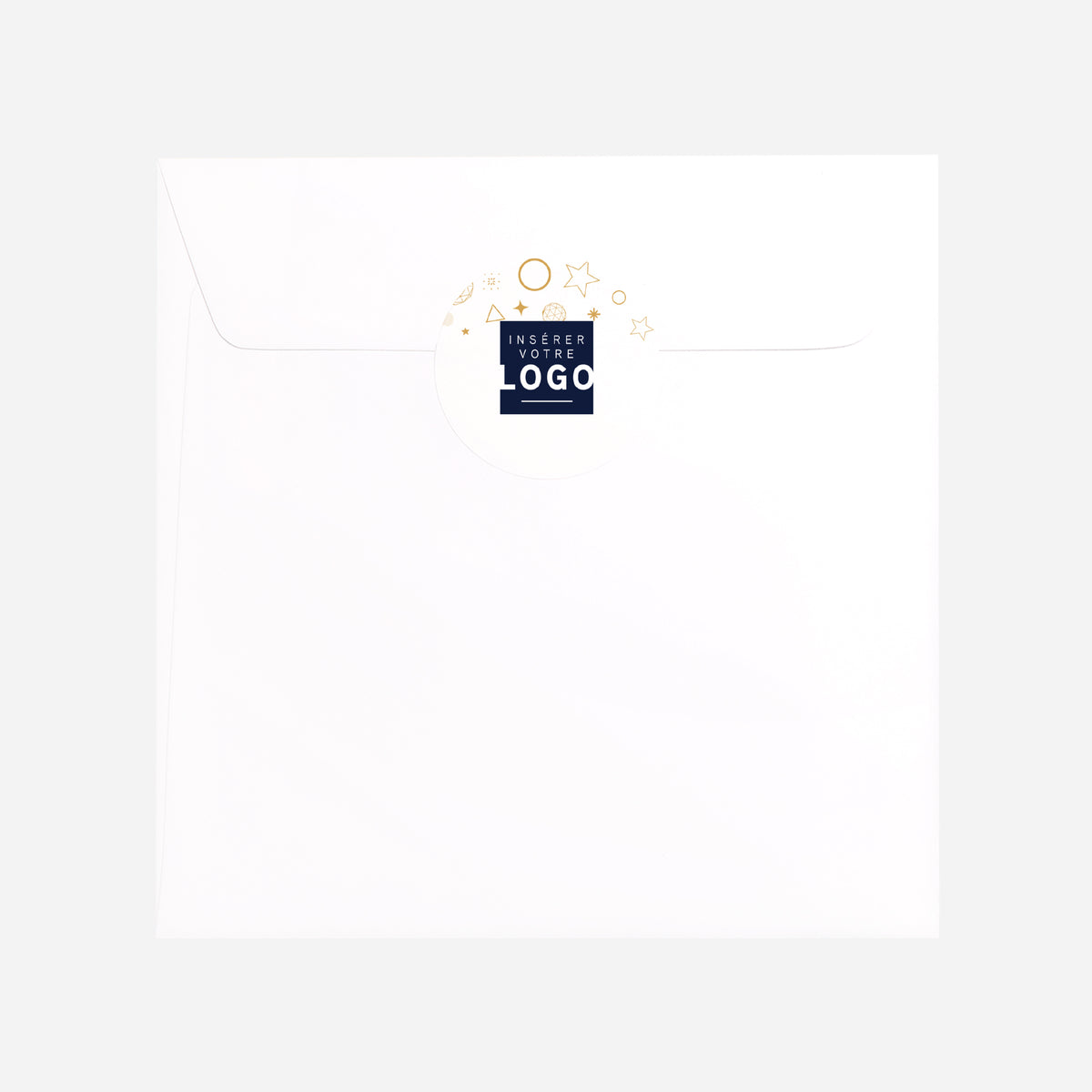 Constellation Graphique | Vœux professionnels • Sticker • Rond photo N° 3