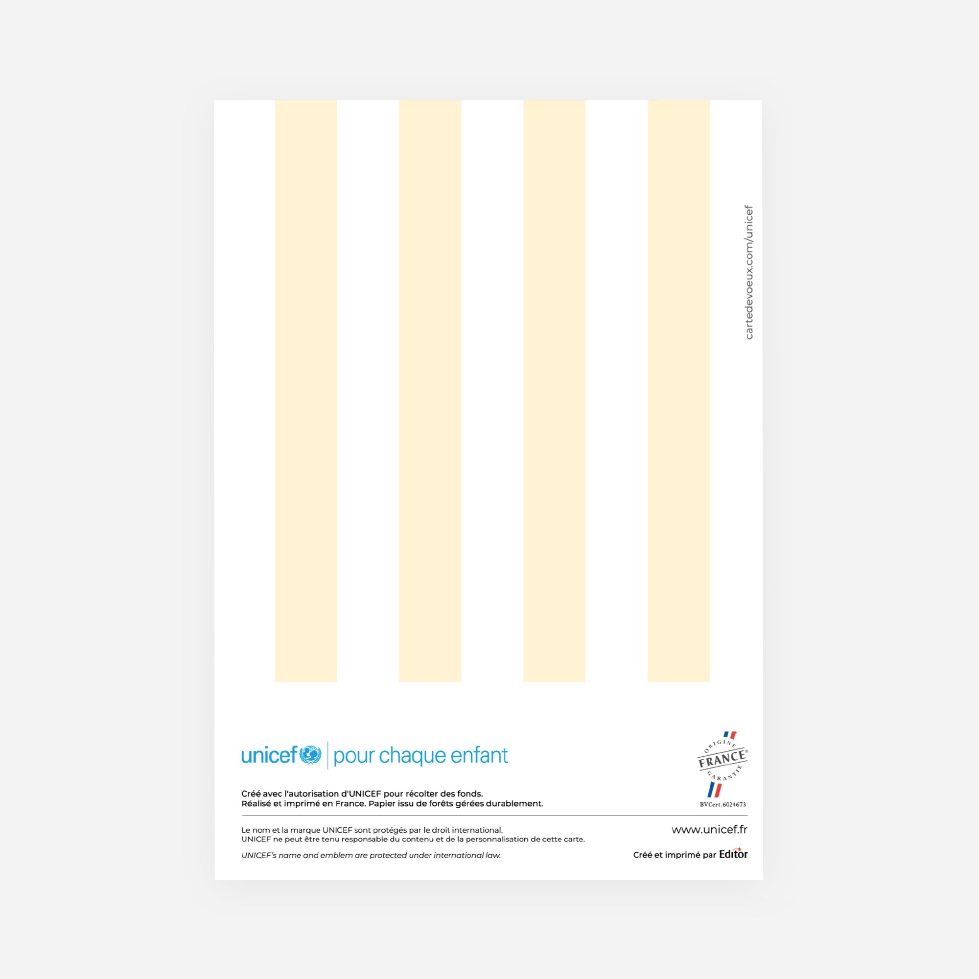 Libre Expression | Vœux professionnels • Carte de voeux • Double volet portrait photo N° 3