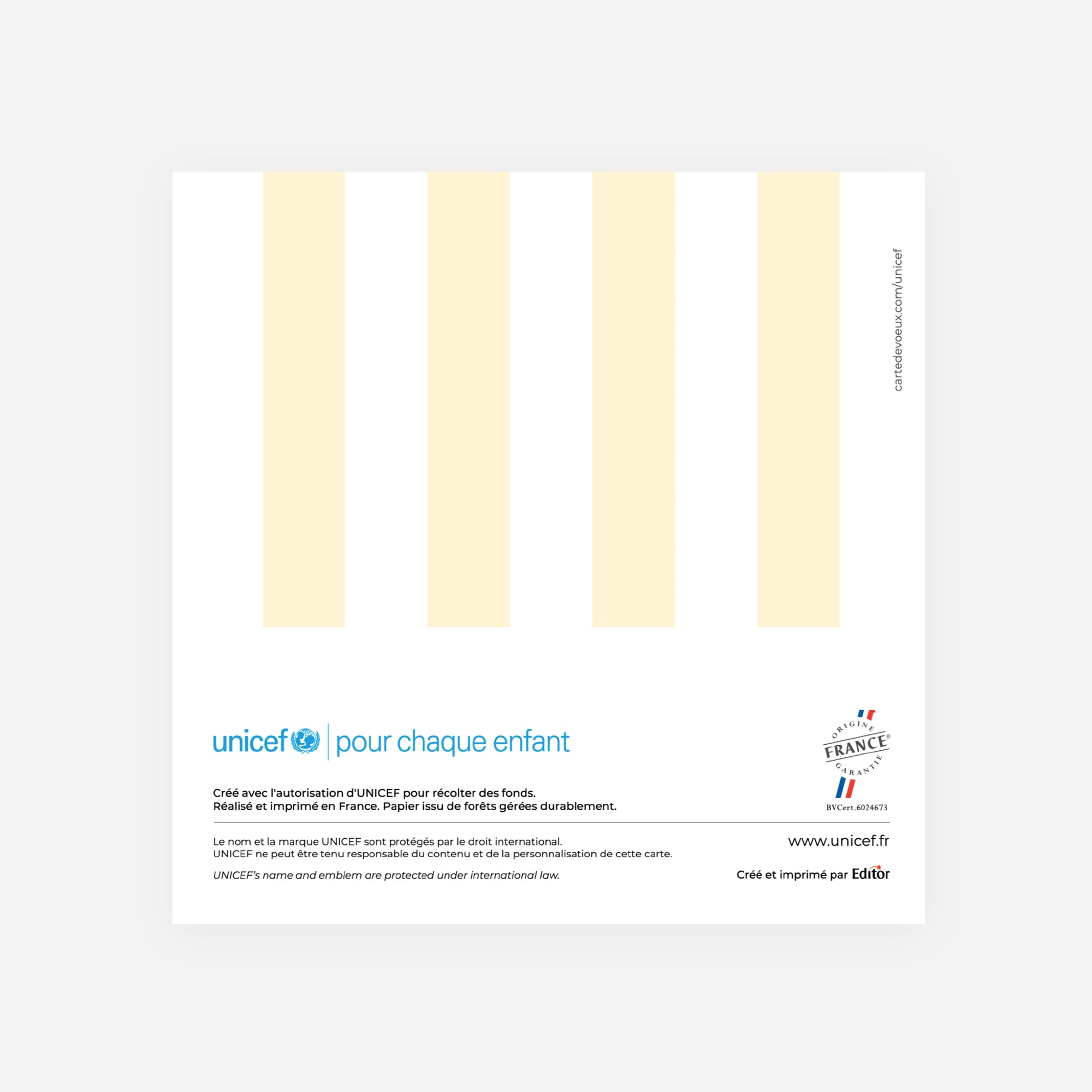 Libre Expression | Vœux professionnels • Carte de voeux • Carré double photo N° 3