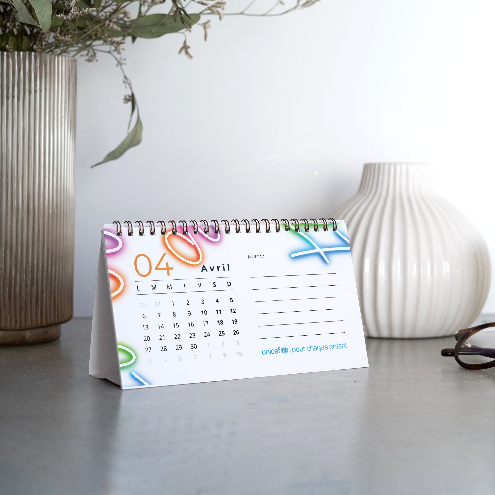 Onde Positive | Vœux professionnels • Calendrier professionnel • Chevalet photo N° 2