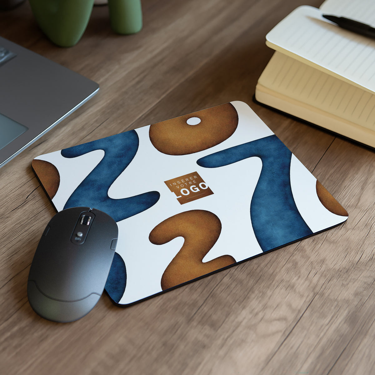 Terre & Azur | Cadeau entreprise • Tapis de souris • 23 x 19,6 cm photo N° 1