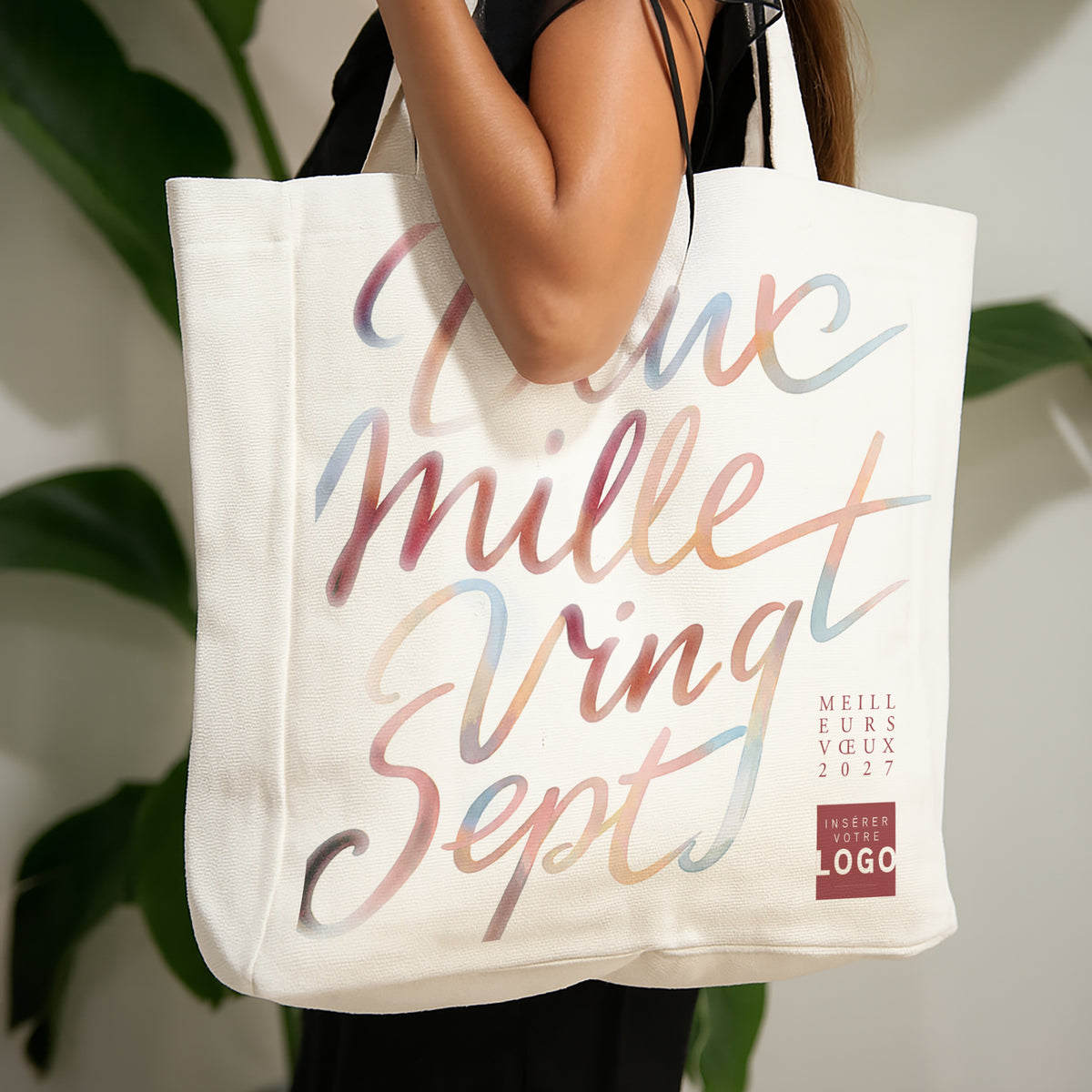 Douces nuances | Cadeau entreprise • Tote bag • 37,5 x 37 x 11 cm photo N° 1