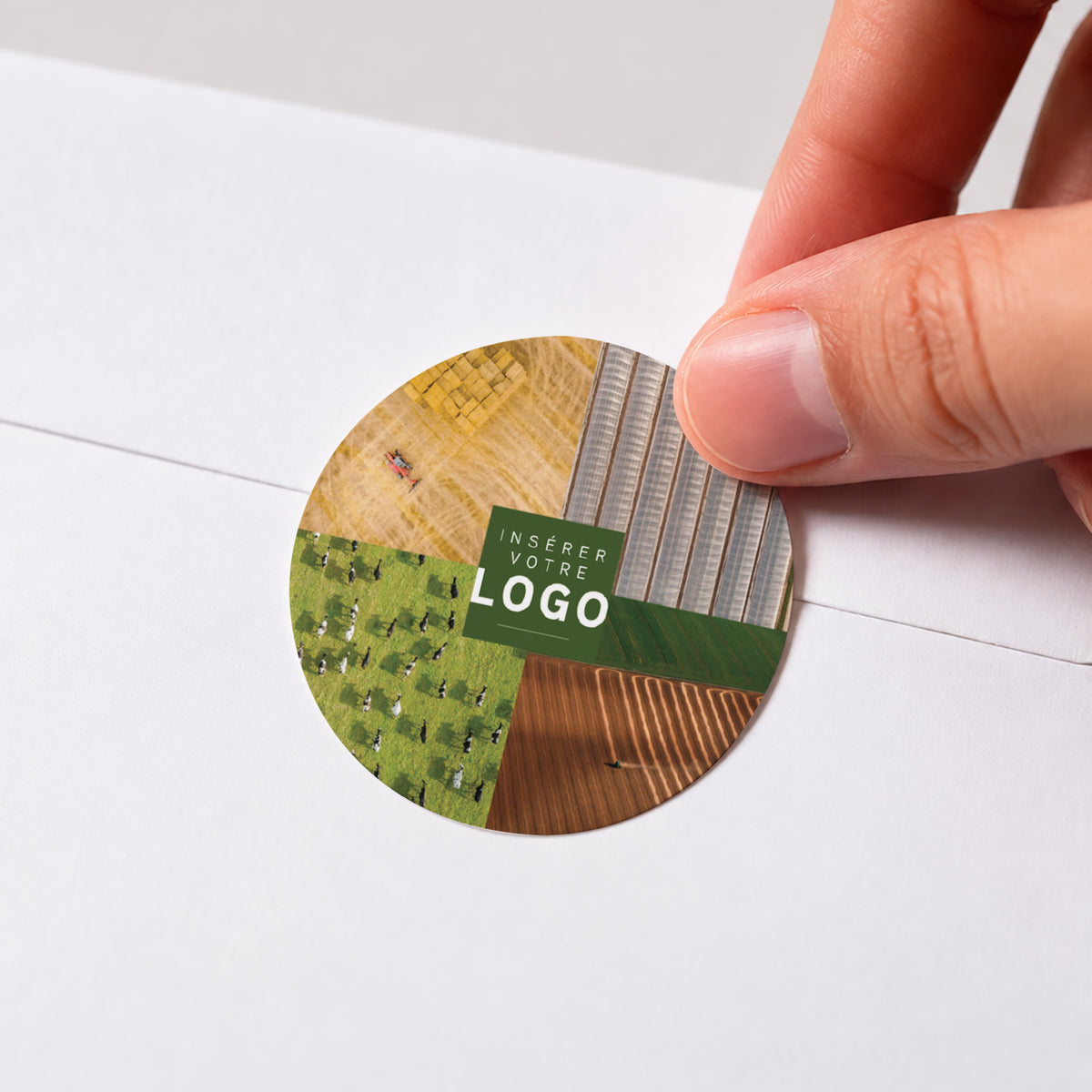 Cultiver l’Avenir | Vœux professionnels • Sticker • Rond photo N° 1