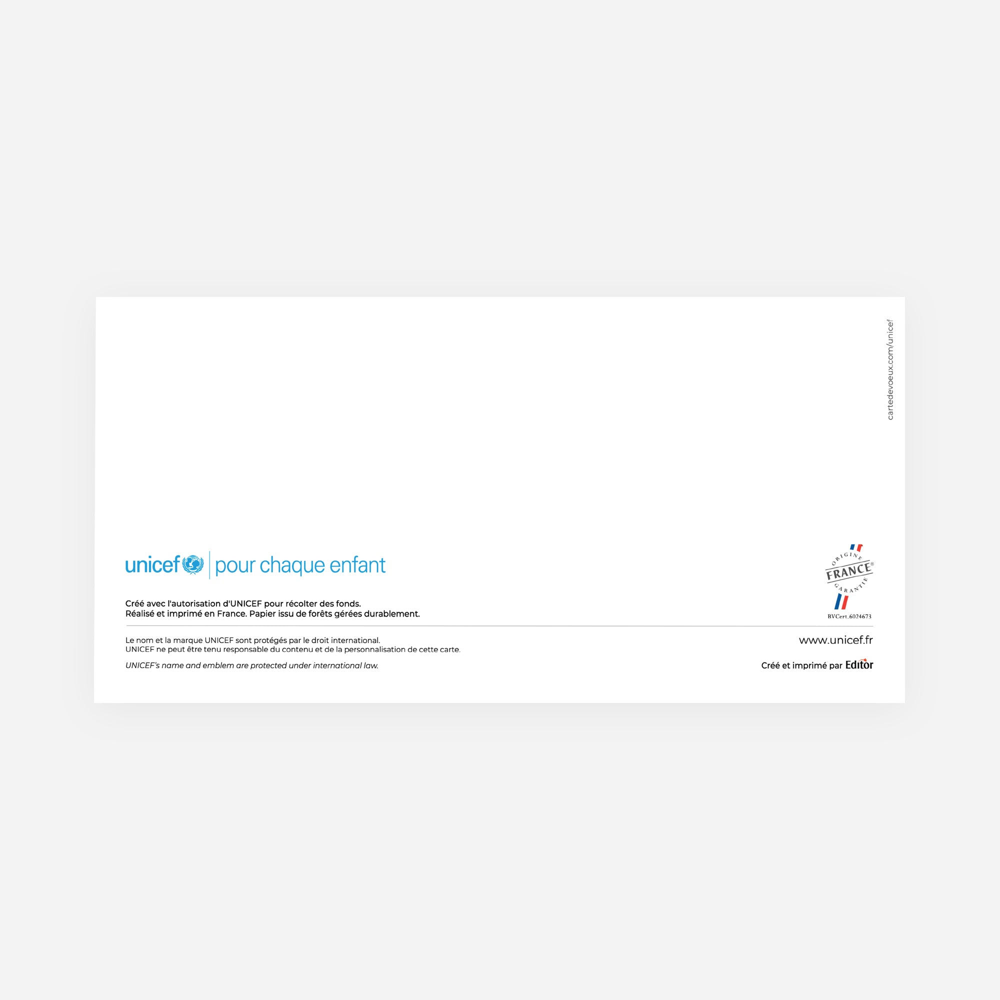 Ginkgo Vert Amande | Vœux professionnels • Carte de voeux • Panoramique pliable photo N° 3