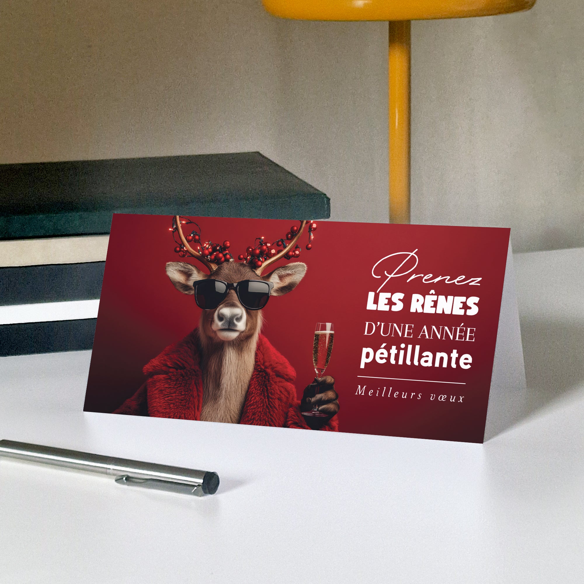 L’Audace en Fête | Vœux professionnels • Carte de voeux • Panoramique pliable photo N° 5
