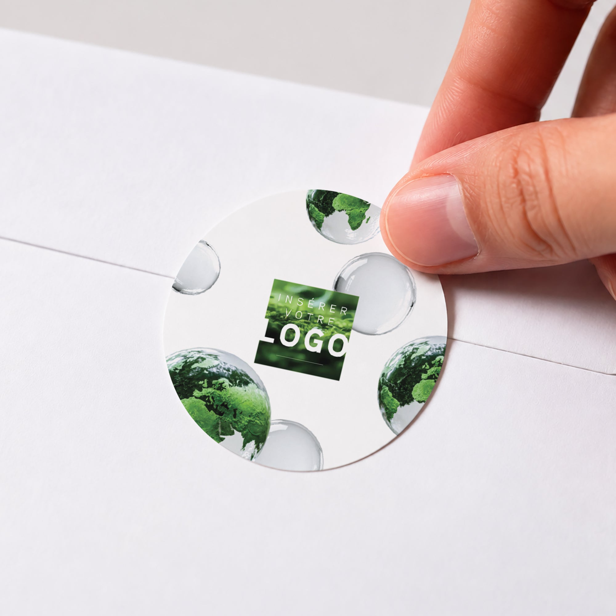 Demain en Vert | Vœux professionnels • Sticker • Rond photo N° 1