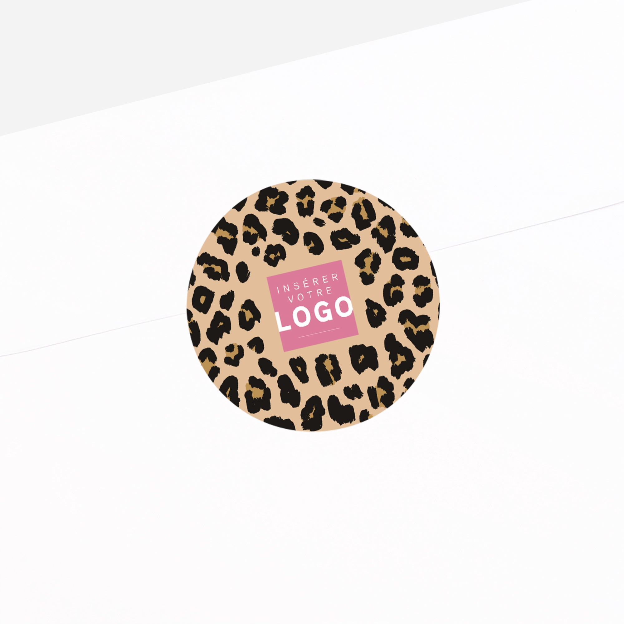 Esprit sauvage | Vœux professionnels • Sticker • Rond photo N° 2