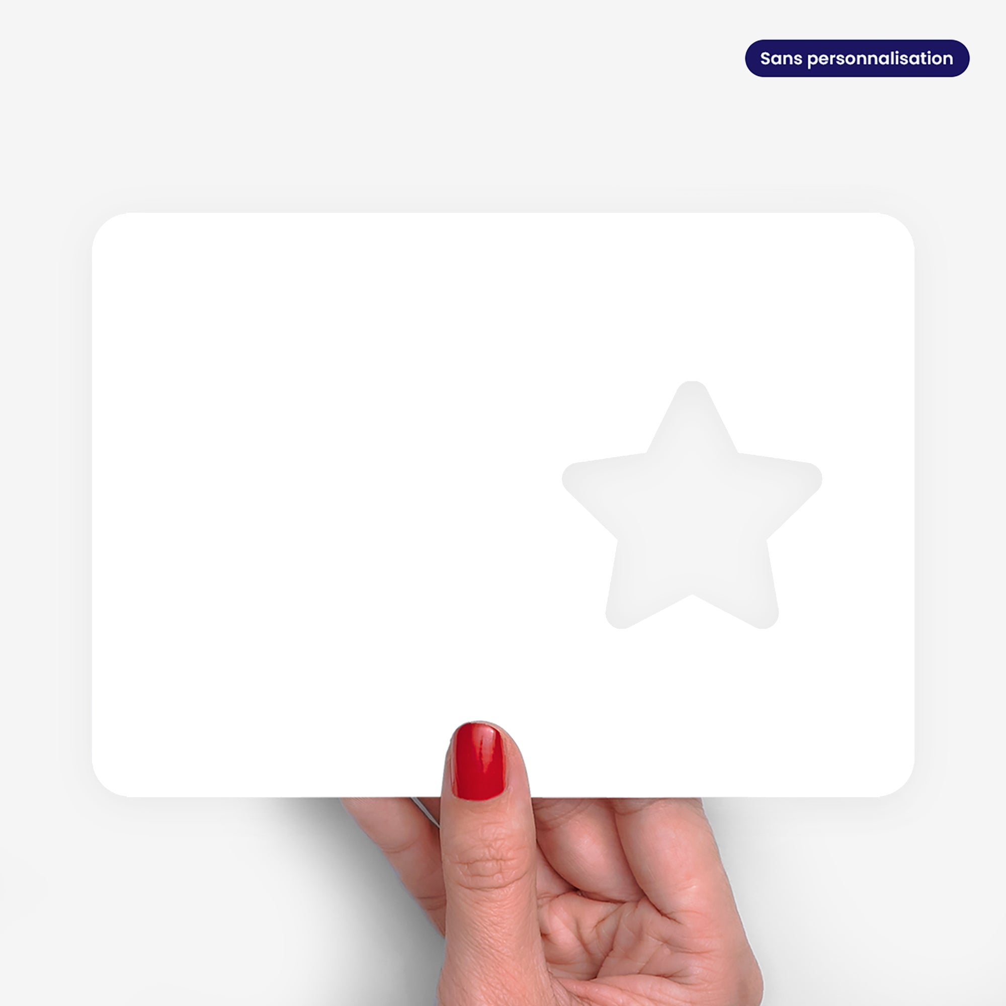 Chic Pastel | Vœux professionnels • Carte de voeux • Horizontal étoile photo N° 3
