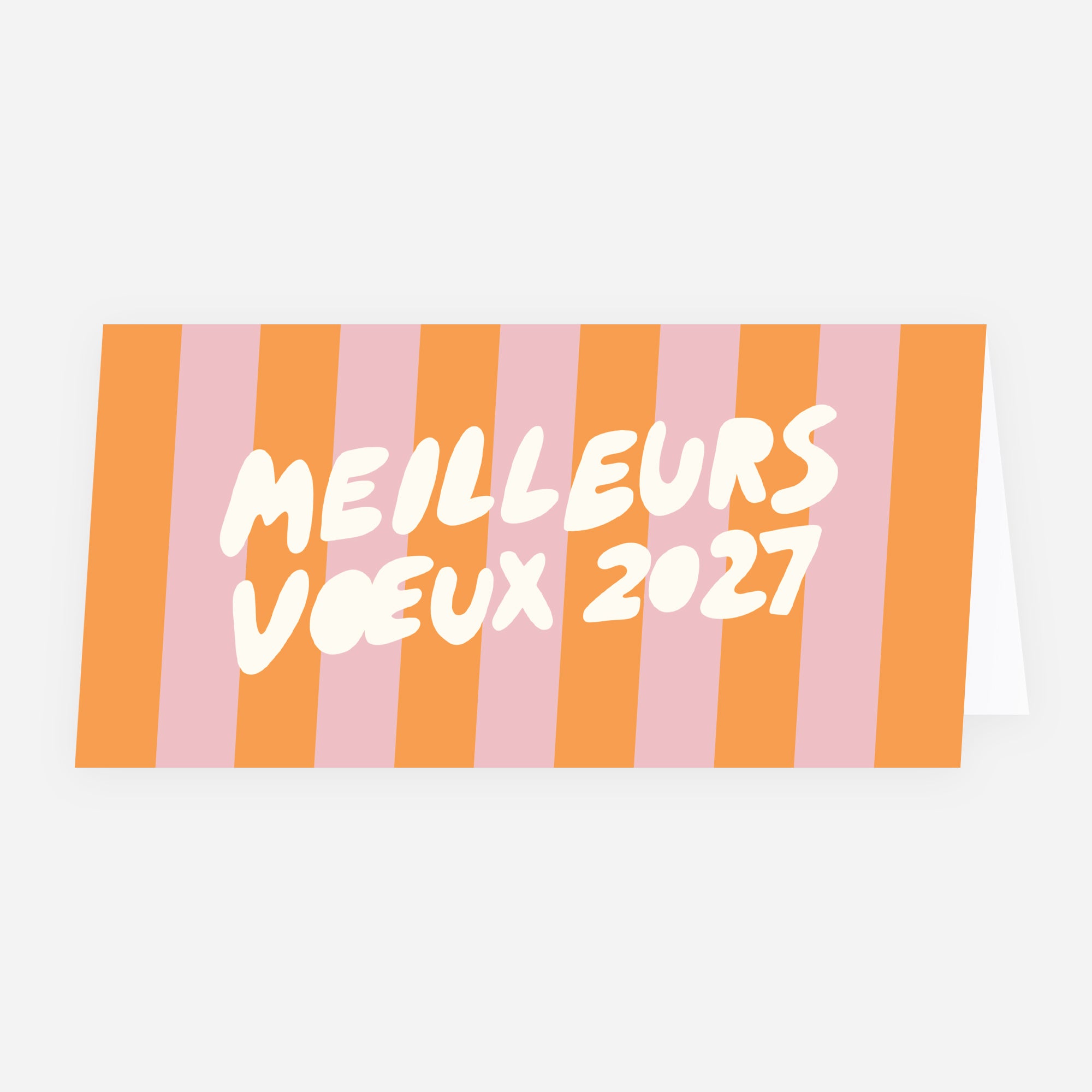 Vœux vitaminés | Vœux professionnels • Carte de voeux • Rectangle double photo N° 1