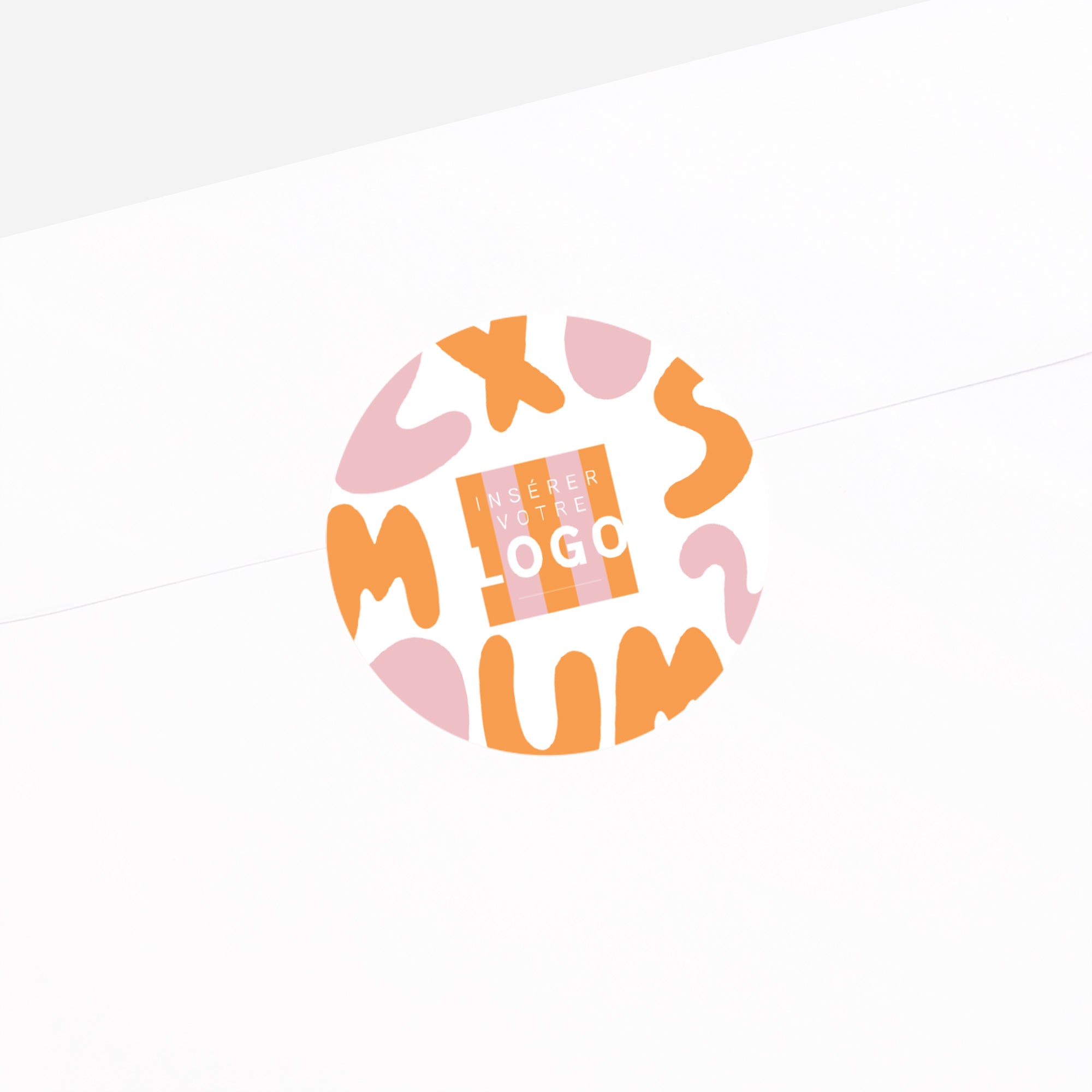 Vœux vitaminés | Vœux professionnels • Sticker • Rond photo N° 2
