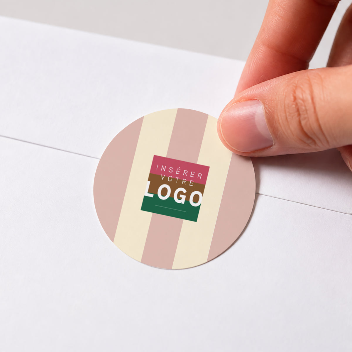 Inspirer l’Avenir | Vœux professionnels • Sticker • Rond photo N° 1