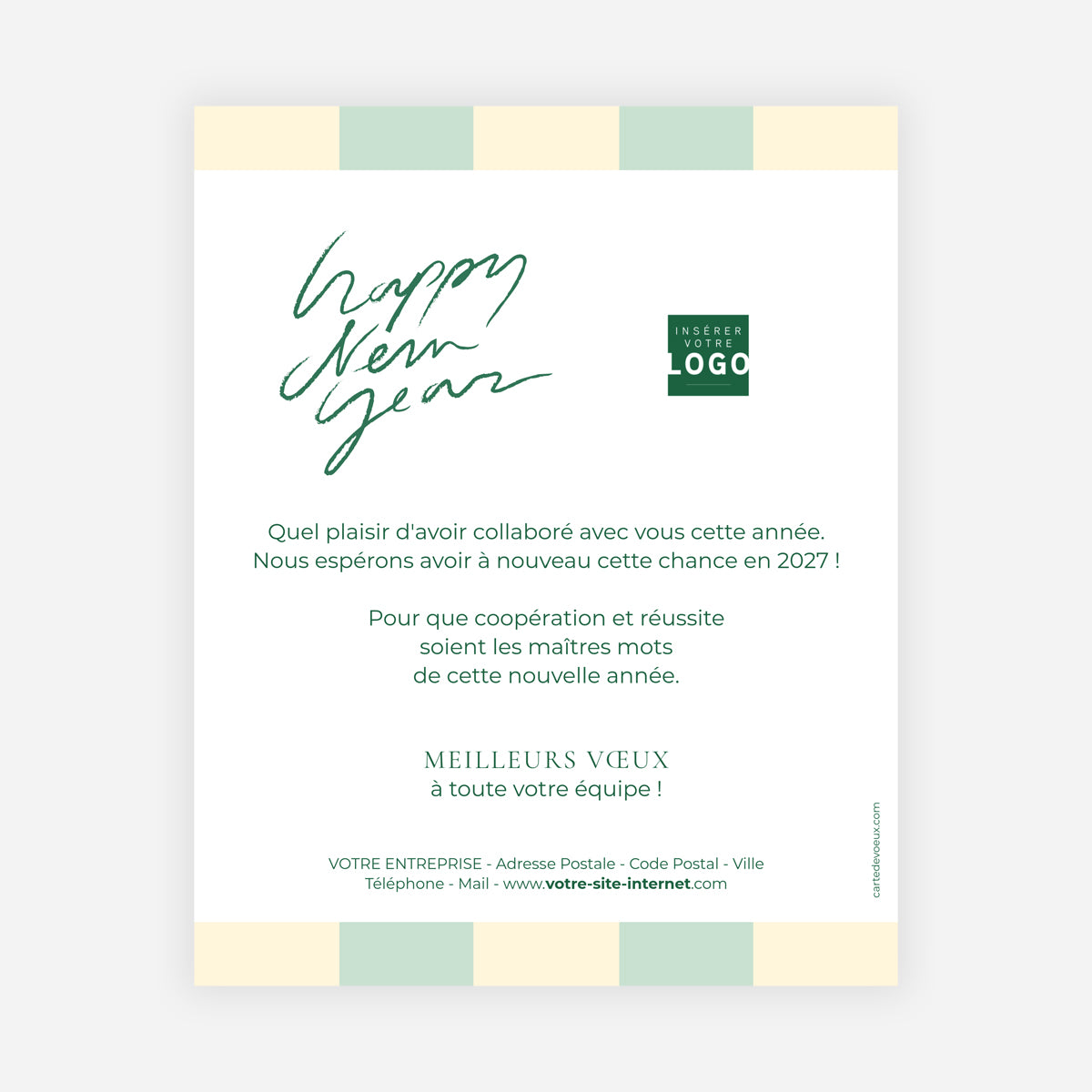 Geste doux | Vœux professionnels • Carte virtuelle • eCard Image photo N° 1