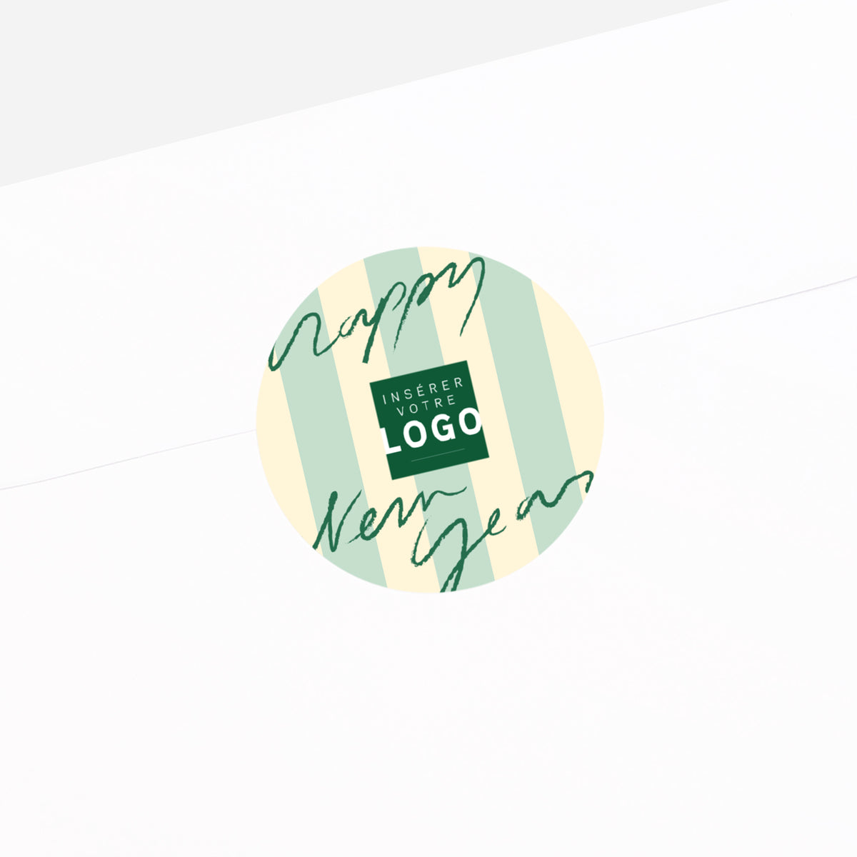 Geste doux | Vœux professionnels • Sticker • Rond photo N° 2