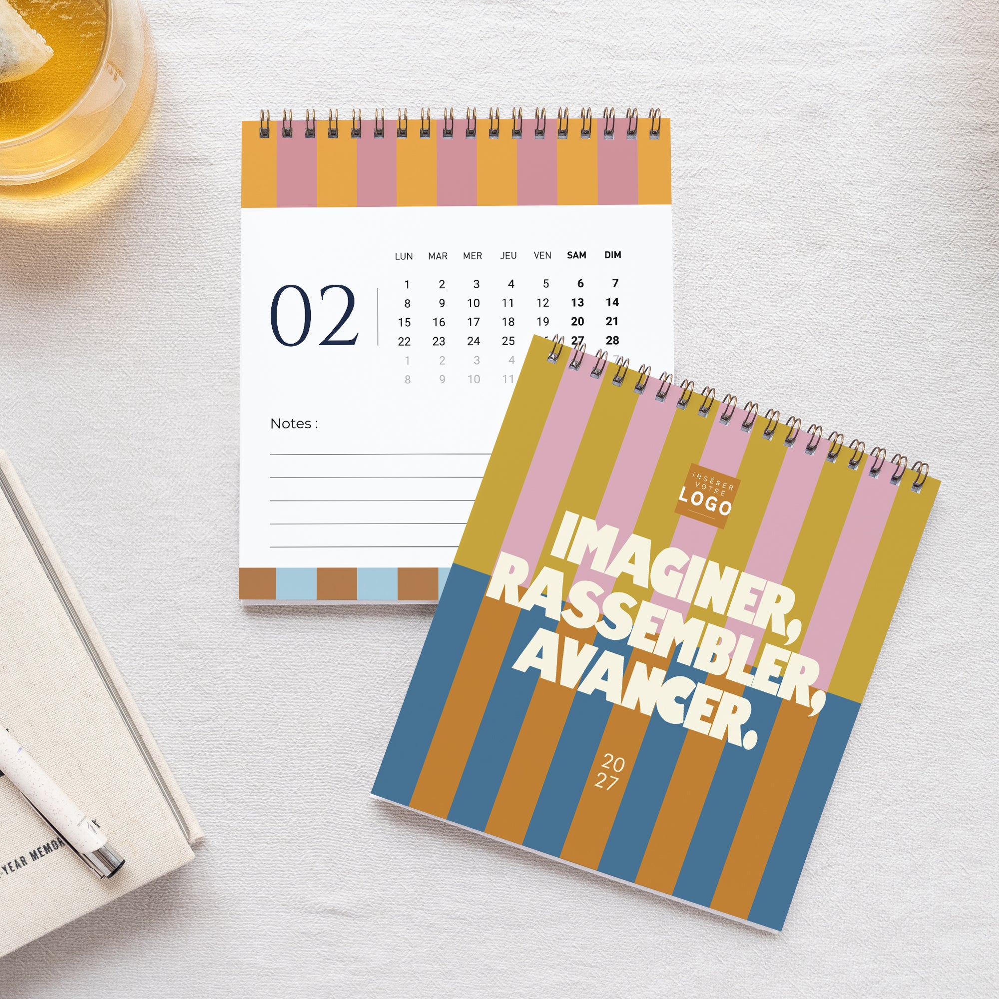 Imaginer, rassembler, avancer | Vœux professionnels • Calendrier professionnel • Chevalet photo N° 1