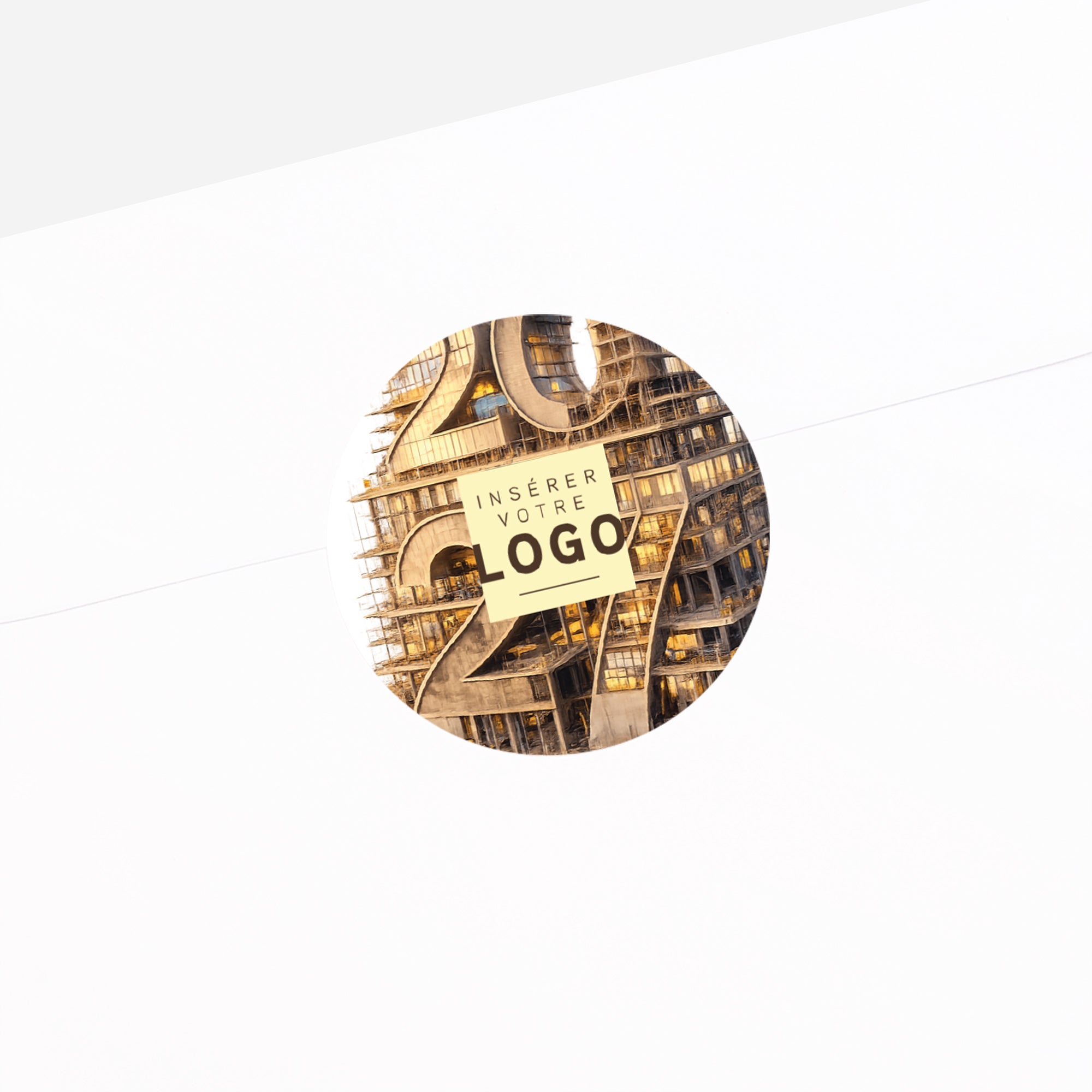 L'Avenir prend forme | Vœux professionnels • Sticker • Rond photo N° 2