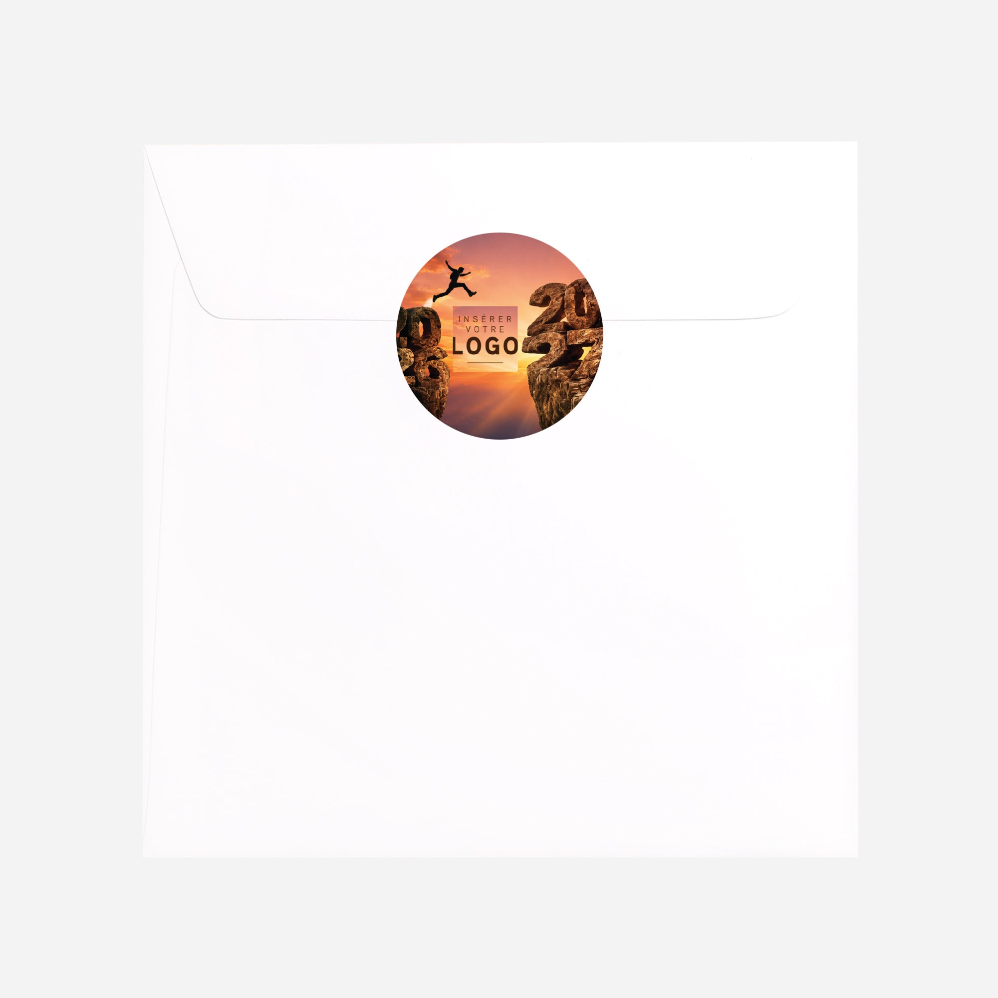 Vers de Nouveaux Horizons | Vœux professionnels • Sticker • Rond photo N° 3
