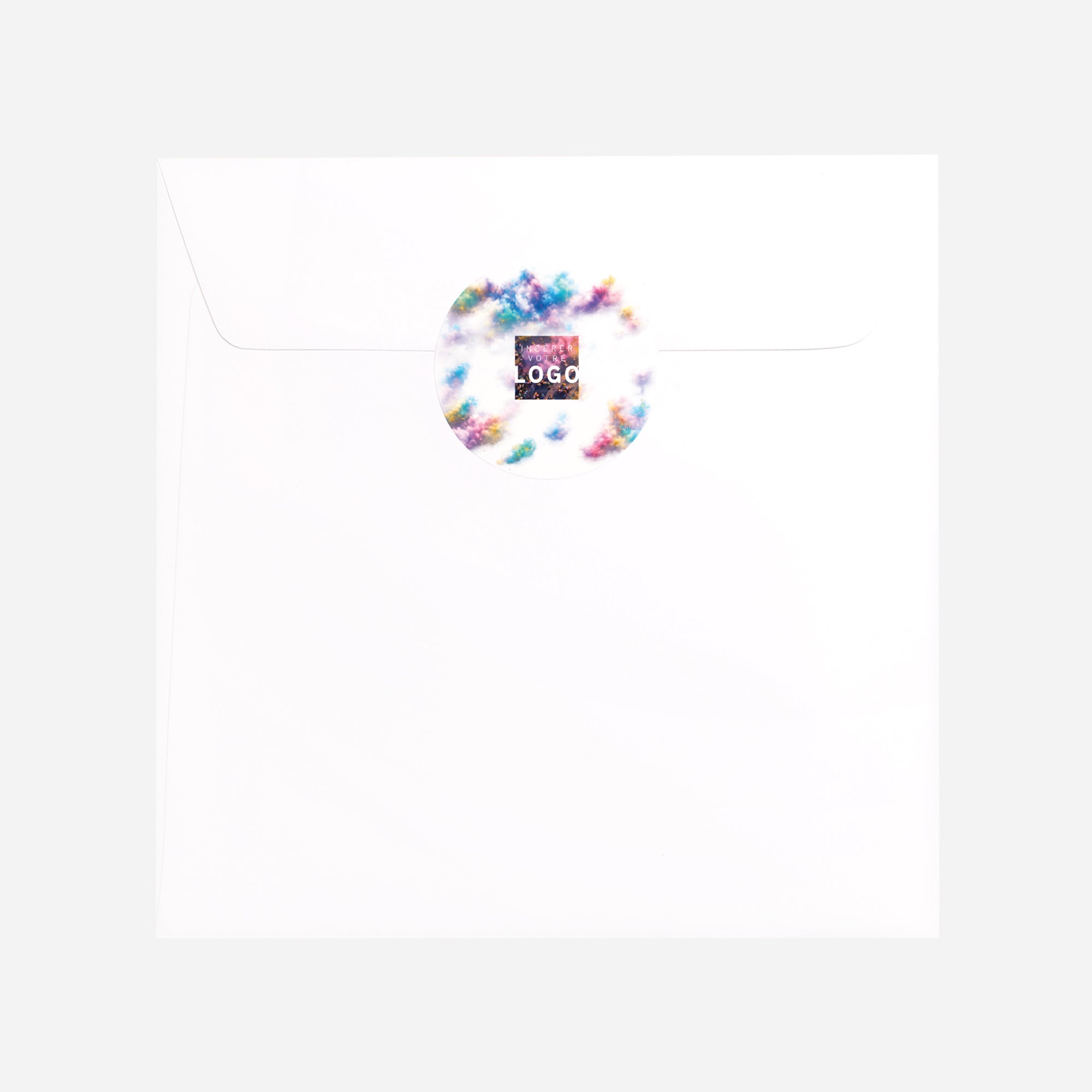 Ensemble en Couleurs | Vœux professionnels • Sticker • Rond photo N° 3